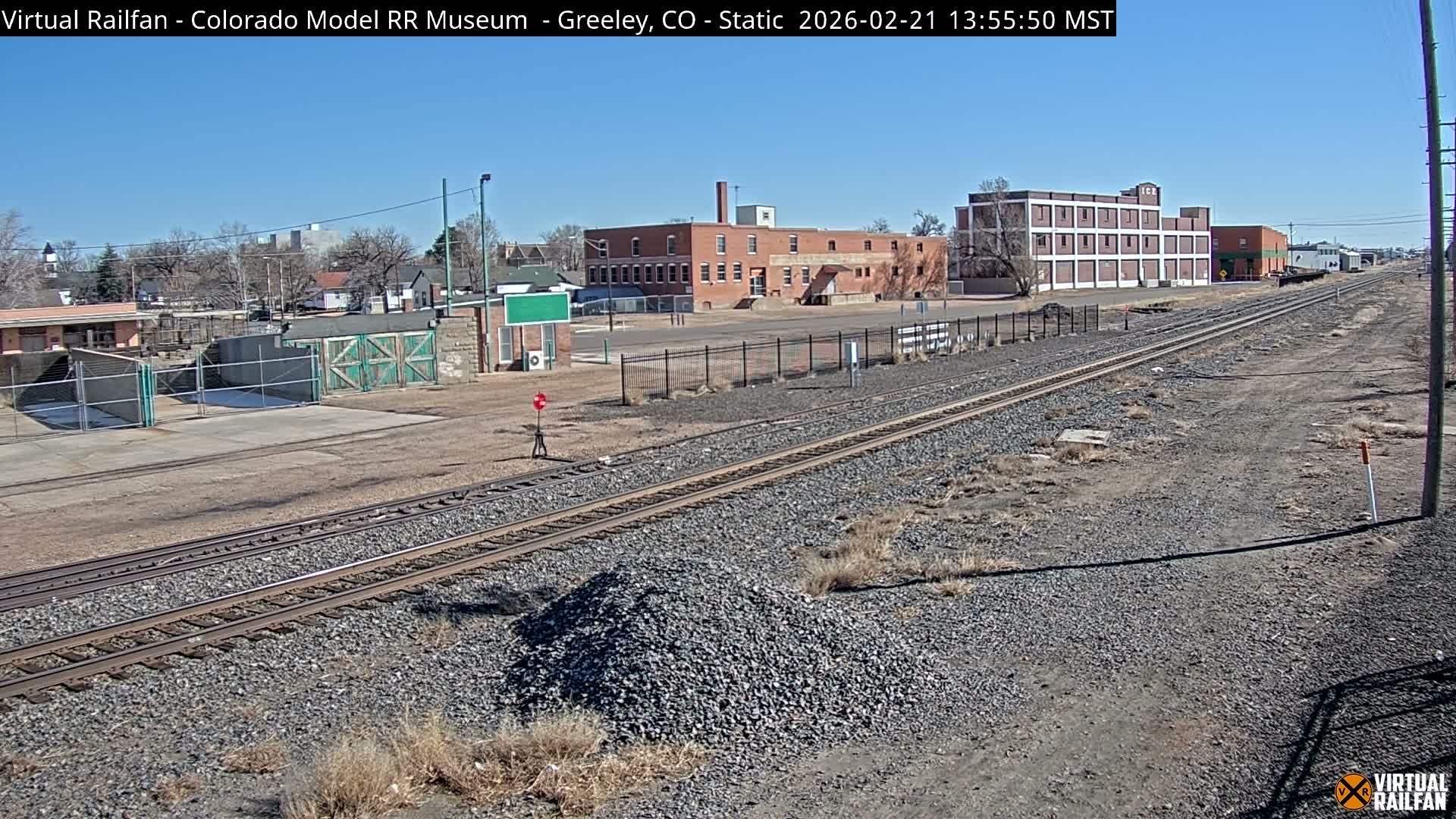 Greeley City & Greeley Railroad Crossing Live Cam - Greeley, Weld County, Colorado, USA