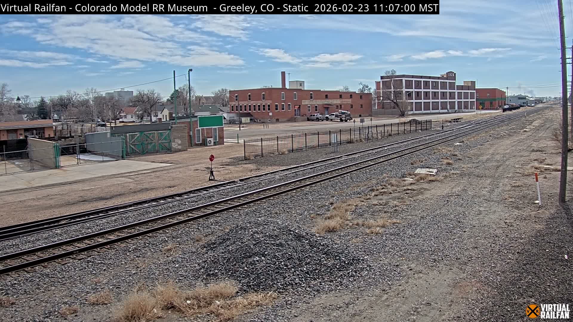 Greeley City & Greeley Railroad Crossing Live Cam - Greeley, Weld County, Colorado, USA