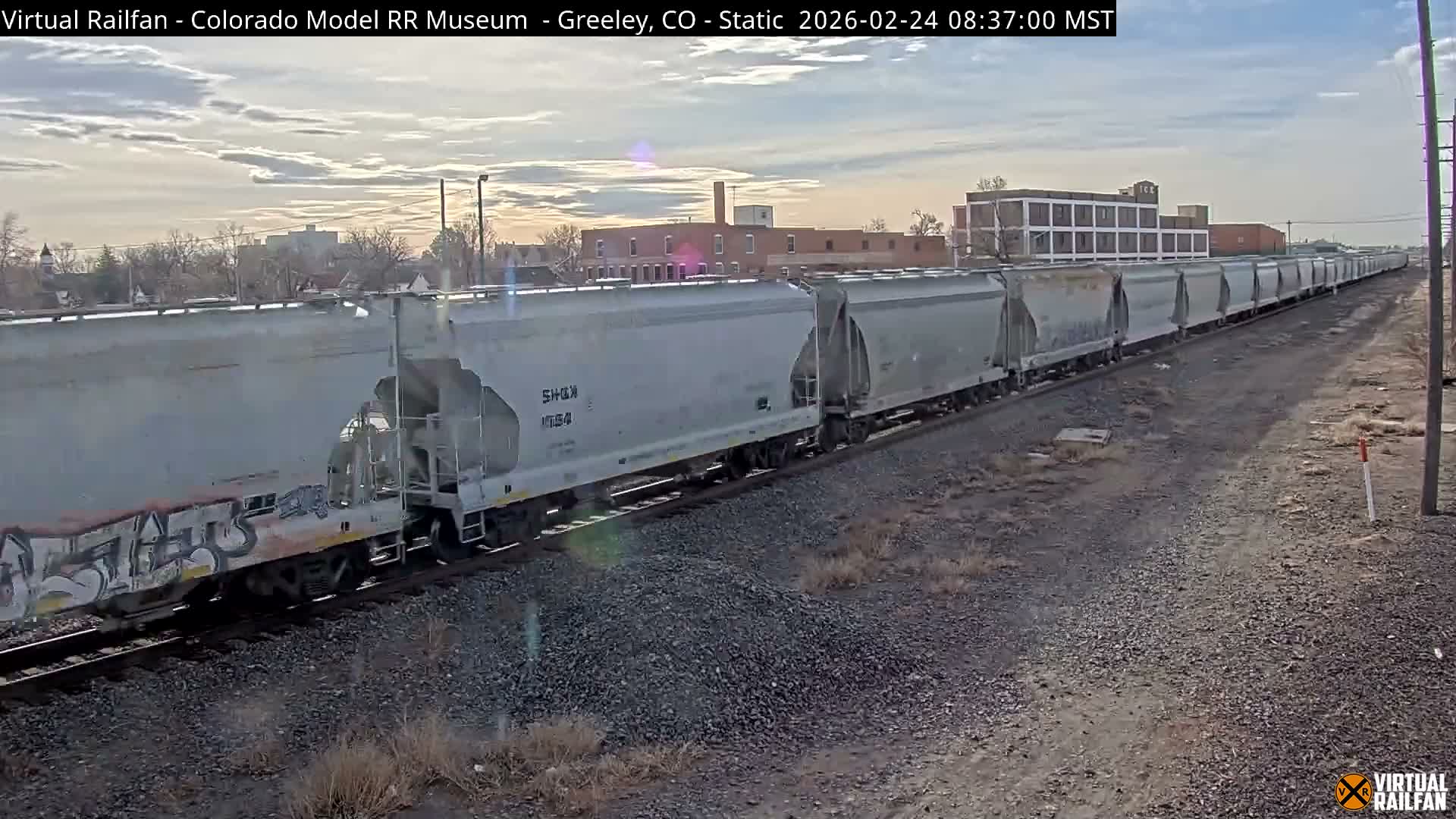 Greeley City & Greeley Railroad Crossing Live Cam - Greeley, Weld County, Colorado, USA