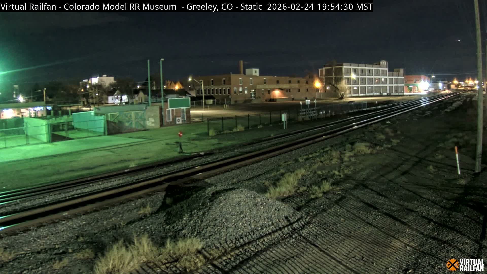 Greeley City & Greeley Railroad Crossing Live Cam - Greeley, Weld County, Colorado, USA