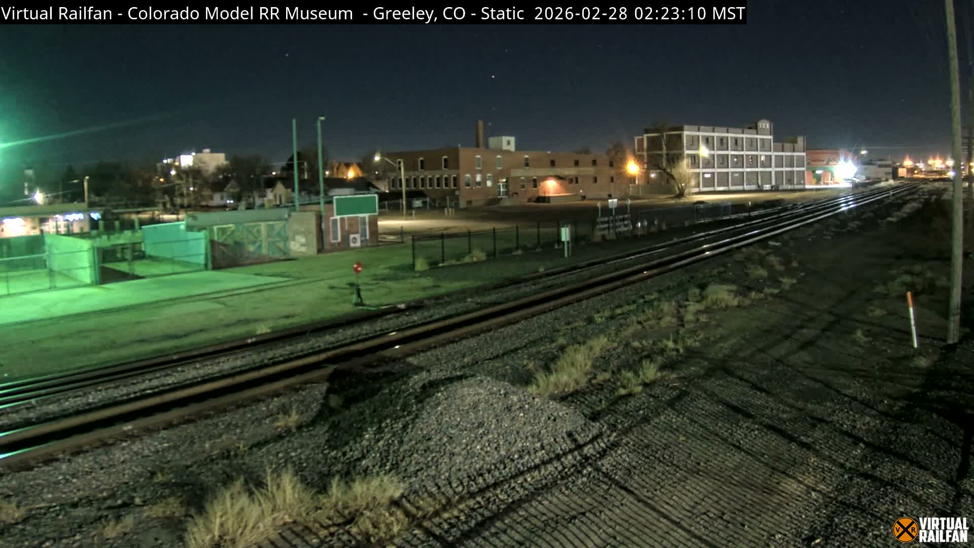 Greeley City & Greeley Railroad Crossing Live Cam - Greeley, Weld County, Colorado, USA