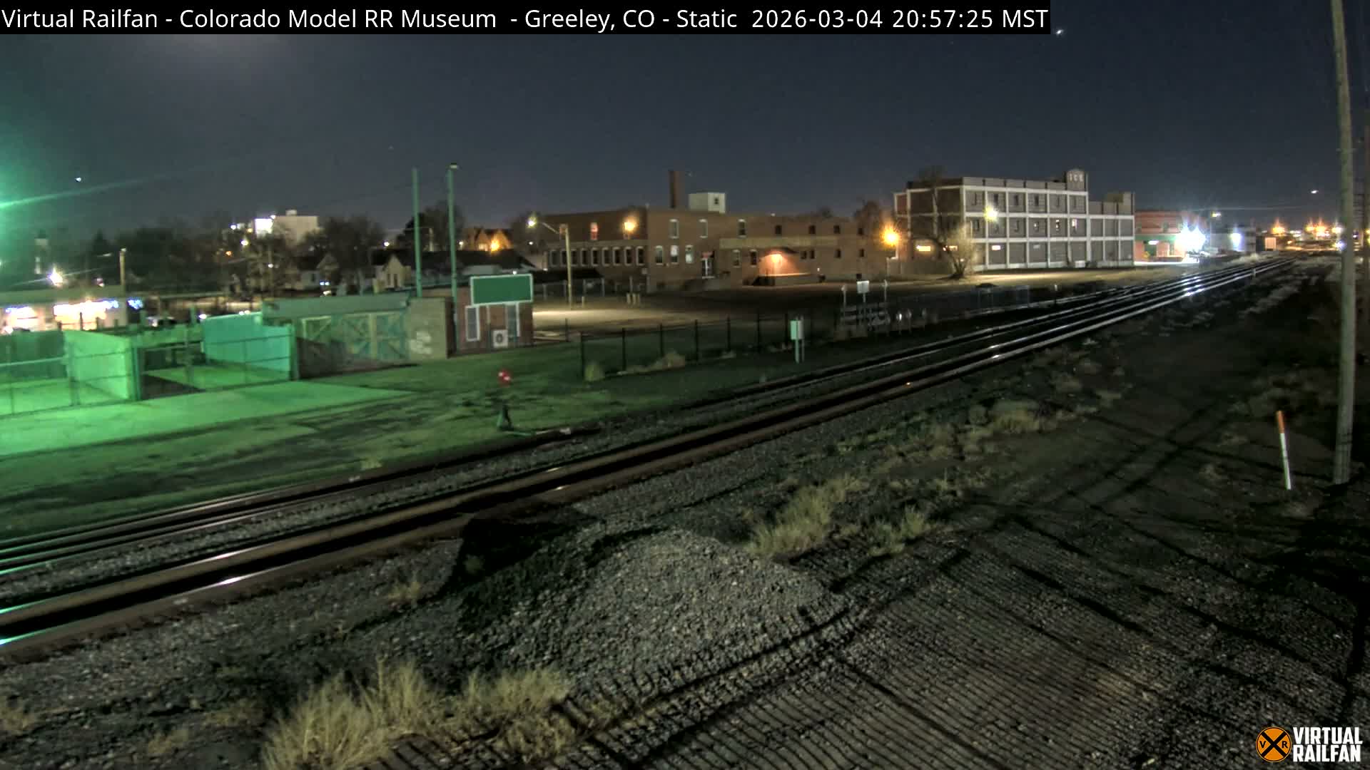 Greeley City & Greeley Railroad Crossing Live Cam - Greeley, Weld County, Colorado, USA