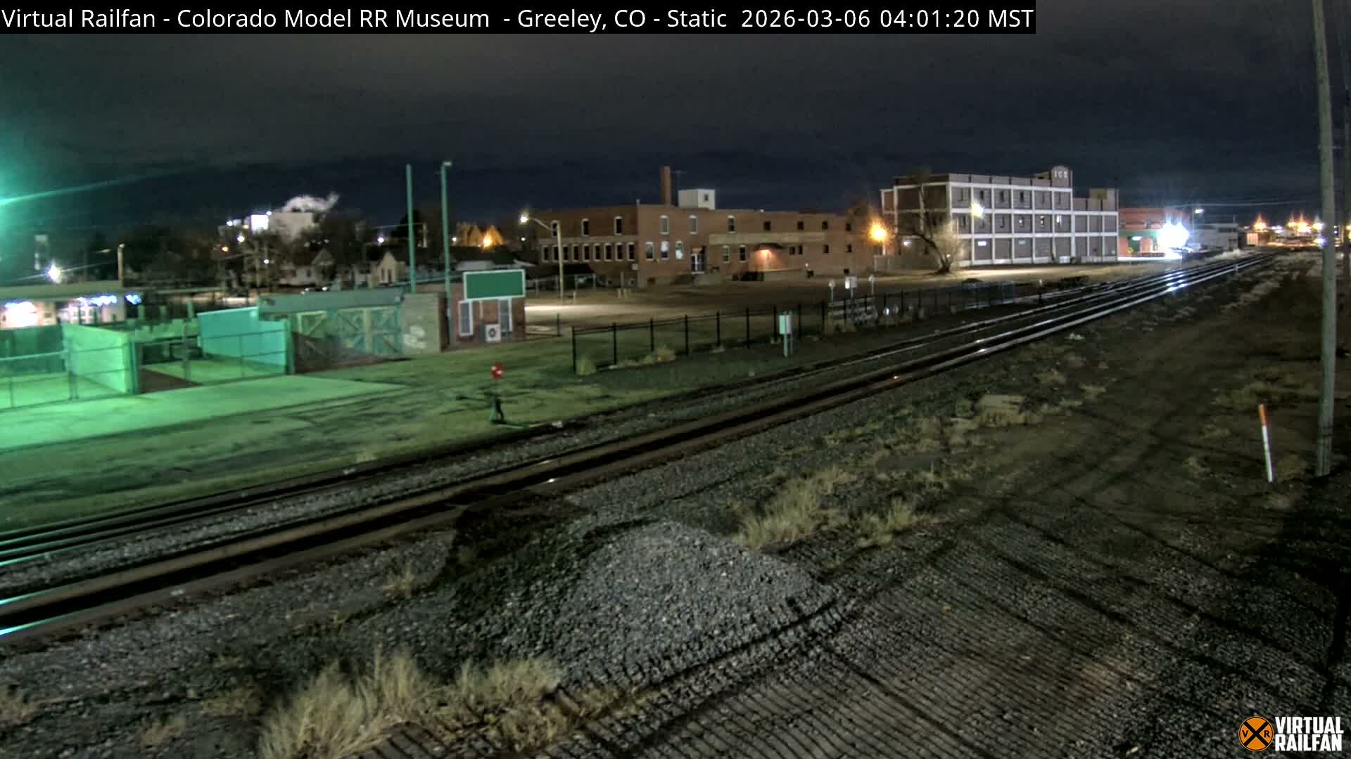 Greeley City & Greeley Railroad Crossing Live Cam - Greeley, Weld County, Colorado, USA