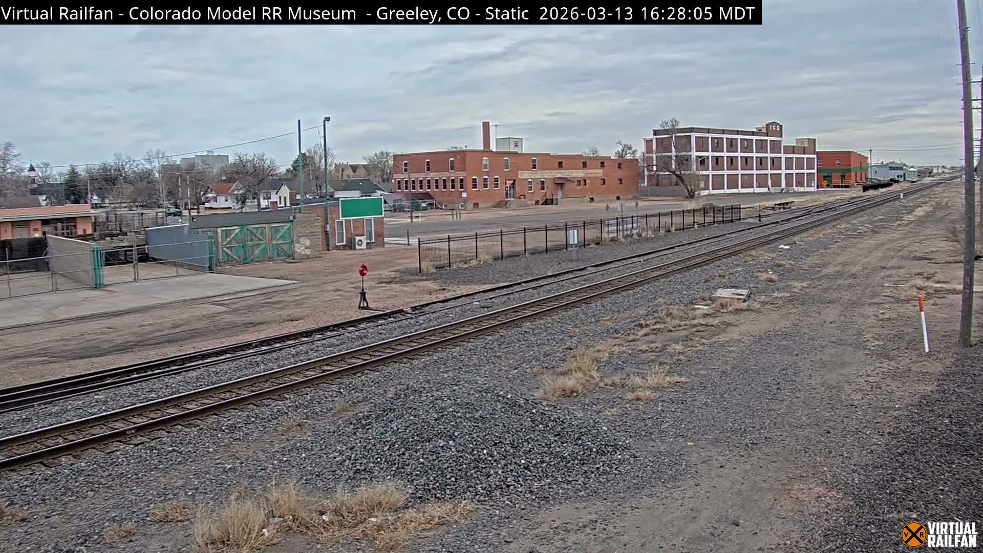 Greeley City & Greeley Railroad Crossing Live Cam - Greeley, Weld County, Colorado, USA