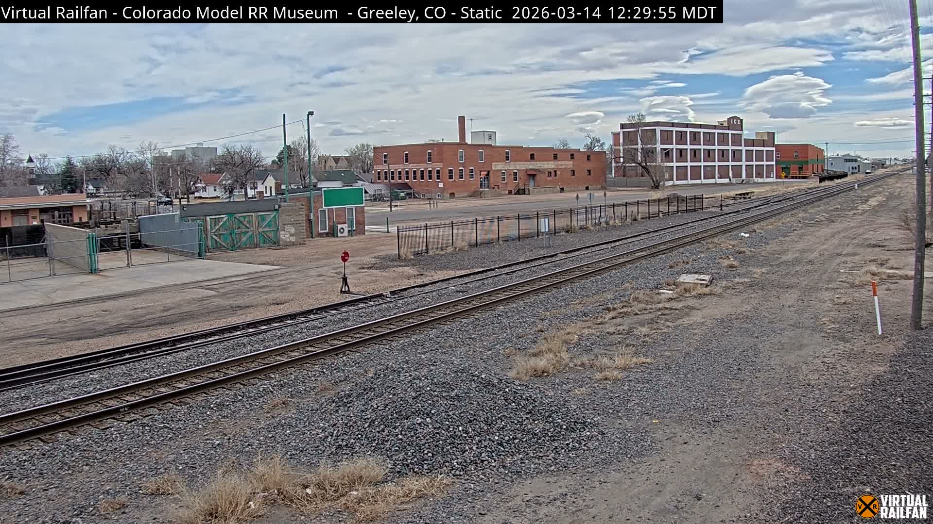 Greeley City & Greeley Railroad Crossing Live Cam - Greeley, Weld County, Colorado, USA