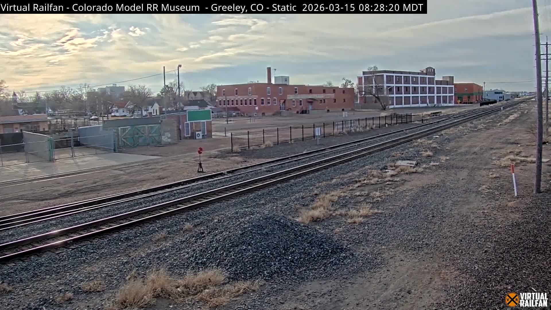 Greeley City & Greeley Railroad Crossing Live Cam - Greeley, Weld County, Colorado, USA