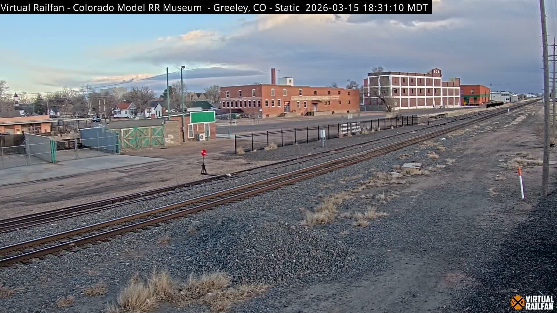 Greeley City & Greeley Railroad Crossing Live Cam - Greeley, Weld County, Colorado, USA