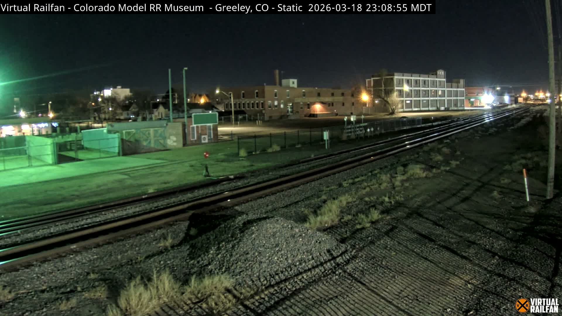 Greeley City & Greeley Railroad Crossing Live Cam - Greeley, Weld County, Colorado, USA