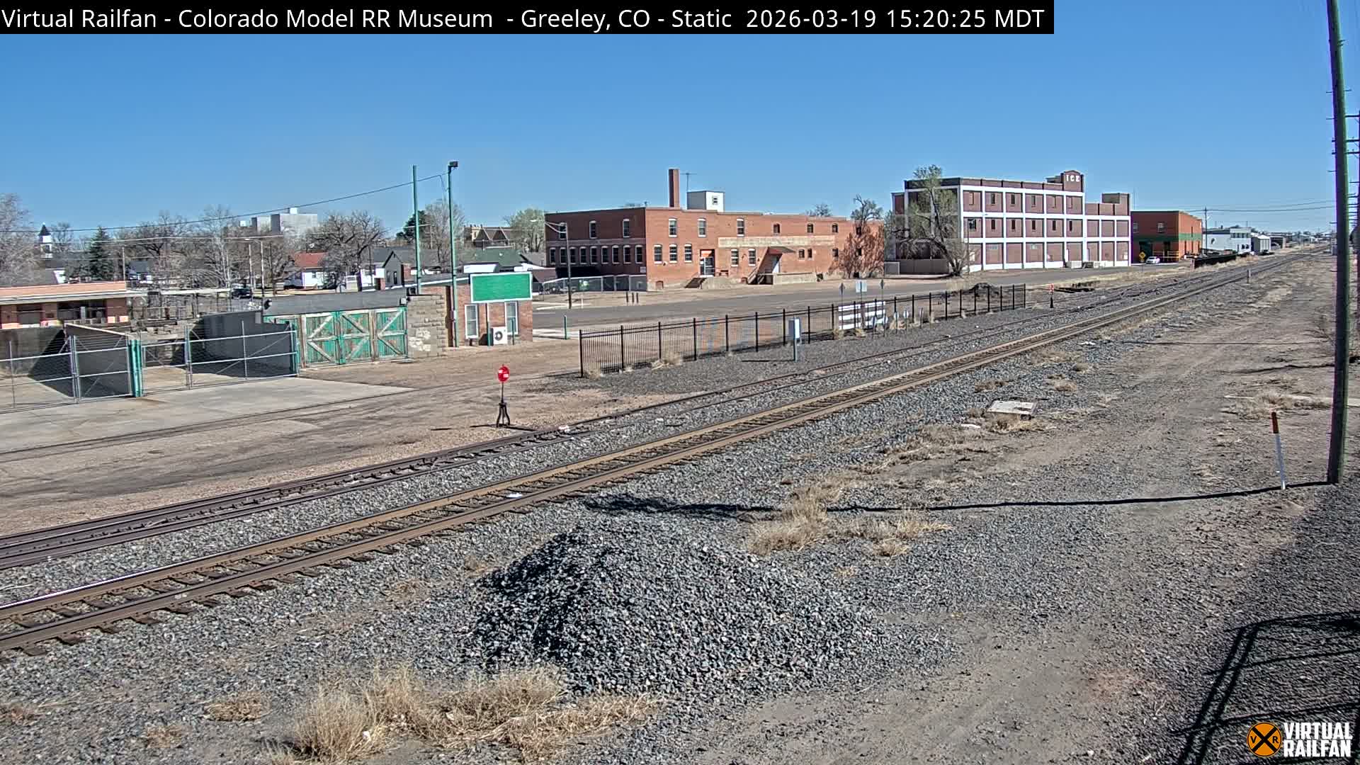 Greeley City & Greeley Railroad Crossing Live Cam - Greeley, Weld County, Colorado, USA