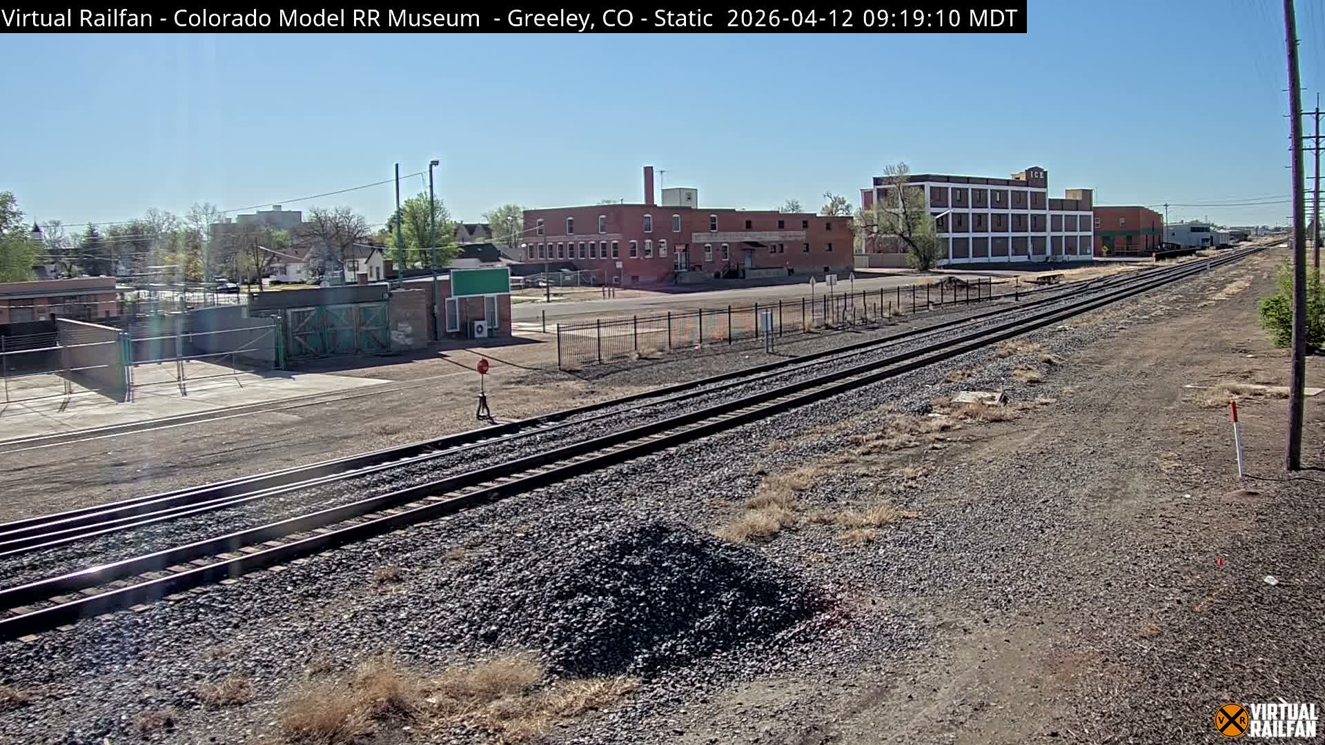 Greeley City & Greeley Railroad Crossing Live Cam - Greeley, Weld County, Colorado, USA