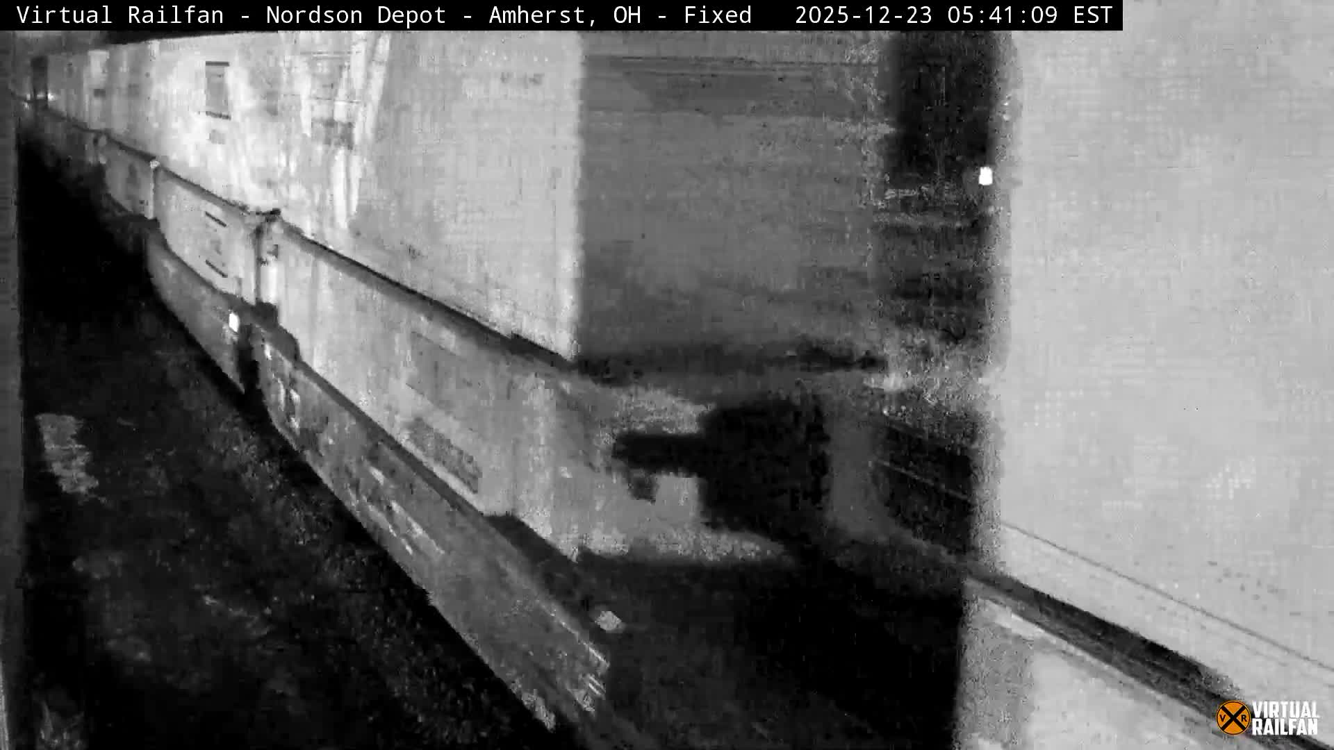 Ohio, Amherst City & Nordson Depot & Rail Crossing towards West Live Cam - Amherst, Lorain, Ohio, USA