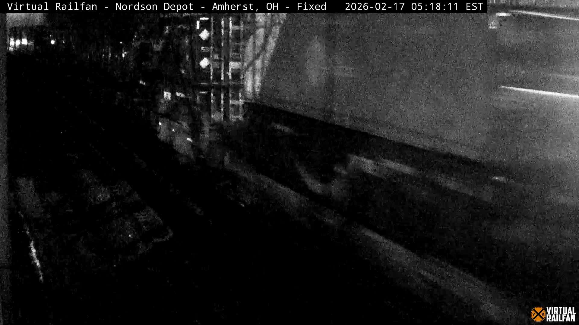 Ohio, Amherst City & Nordson Depot & Rail Crossing towards West Live Cam - Amherst, Lorain, Ohio, USA