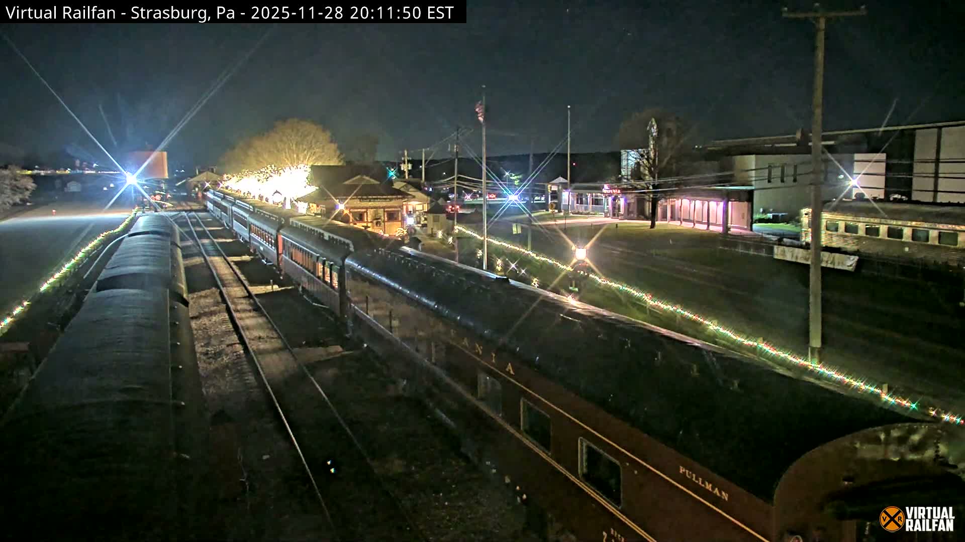 Pennsylvania, Strasburg Railroad Station & Railroad Museum of Museum Pennsylvania PTZ Live Cam - Strasburg, Lancaster, Pennsylvania, USA