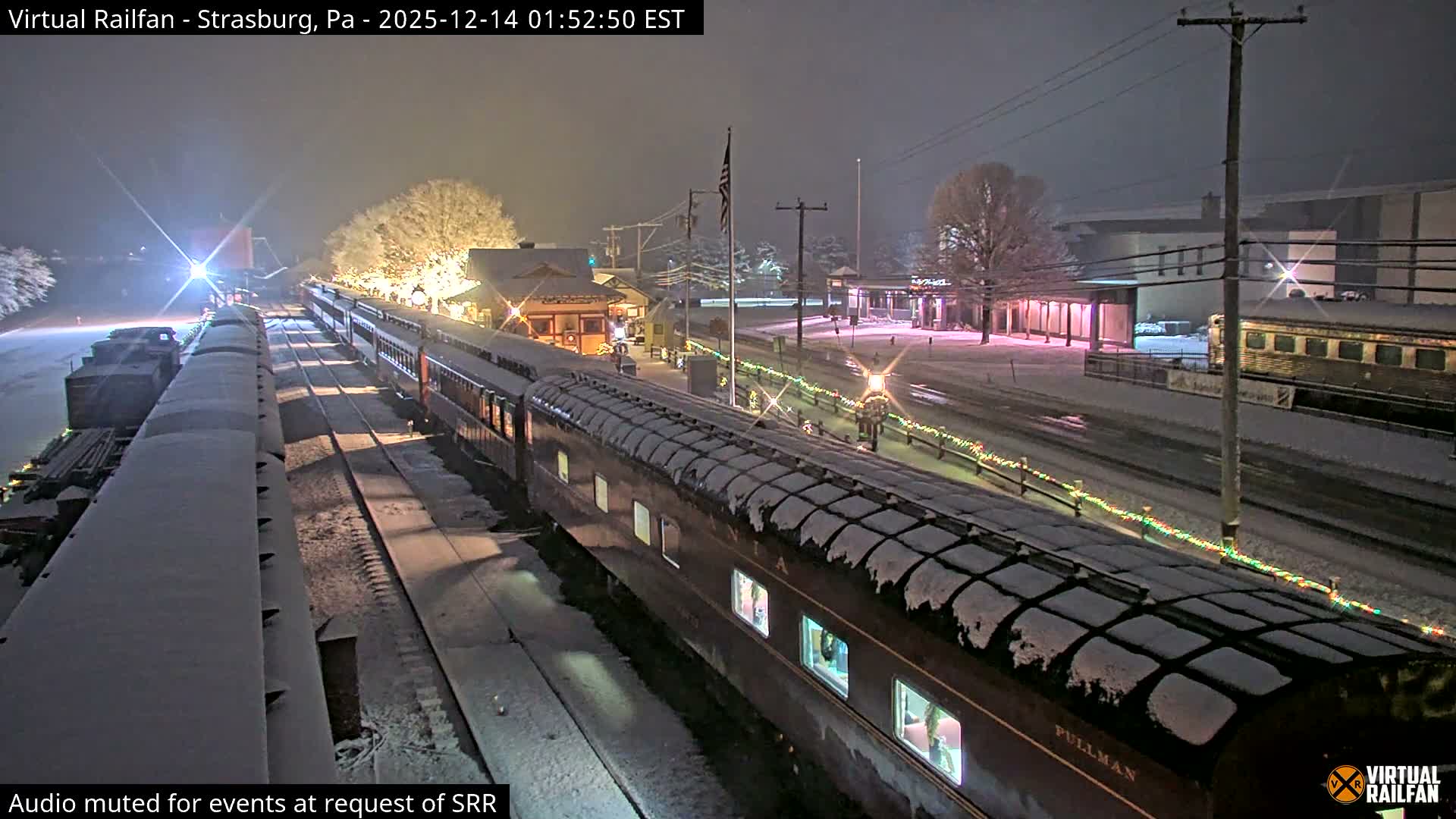 Pennsylvania, Strasburg Railroad Station & Railroad Museum of Museum Pennsylvania PTZ Live Cam - Strasburg, Lancaster, Pennsylvania, USA