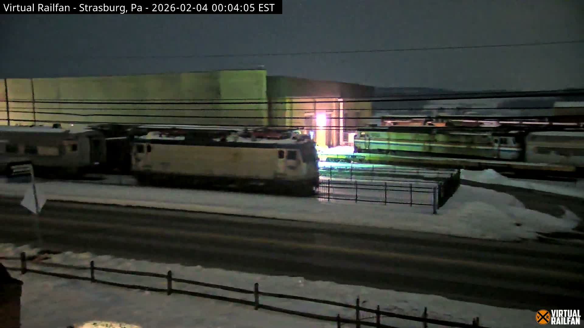 Pennsylvania, Strasburg Railroad Station & Railroad Museum of Museum Pennsylvania PTZ Live Cam - Strasburg, Lancaster, Pennsylvania, USA
