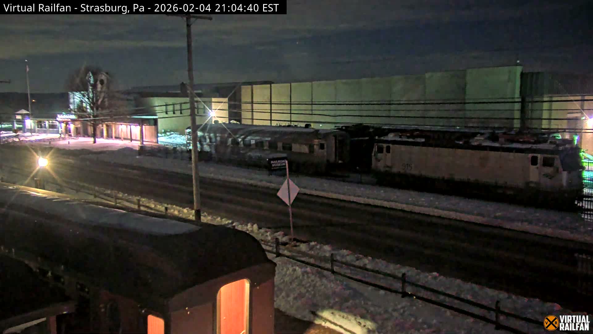 Pennsylvania, Strasburg Railroad Station & Railroad Museum of Museum Pennsylvania PTZ Live Cam - Strasburg, Lancaster, Pennsylvania, USA