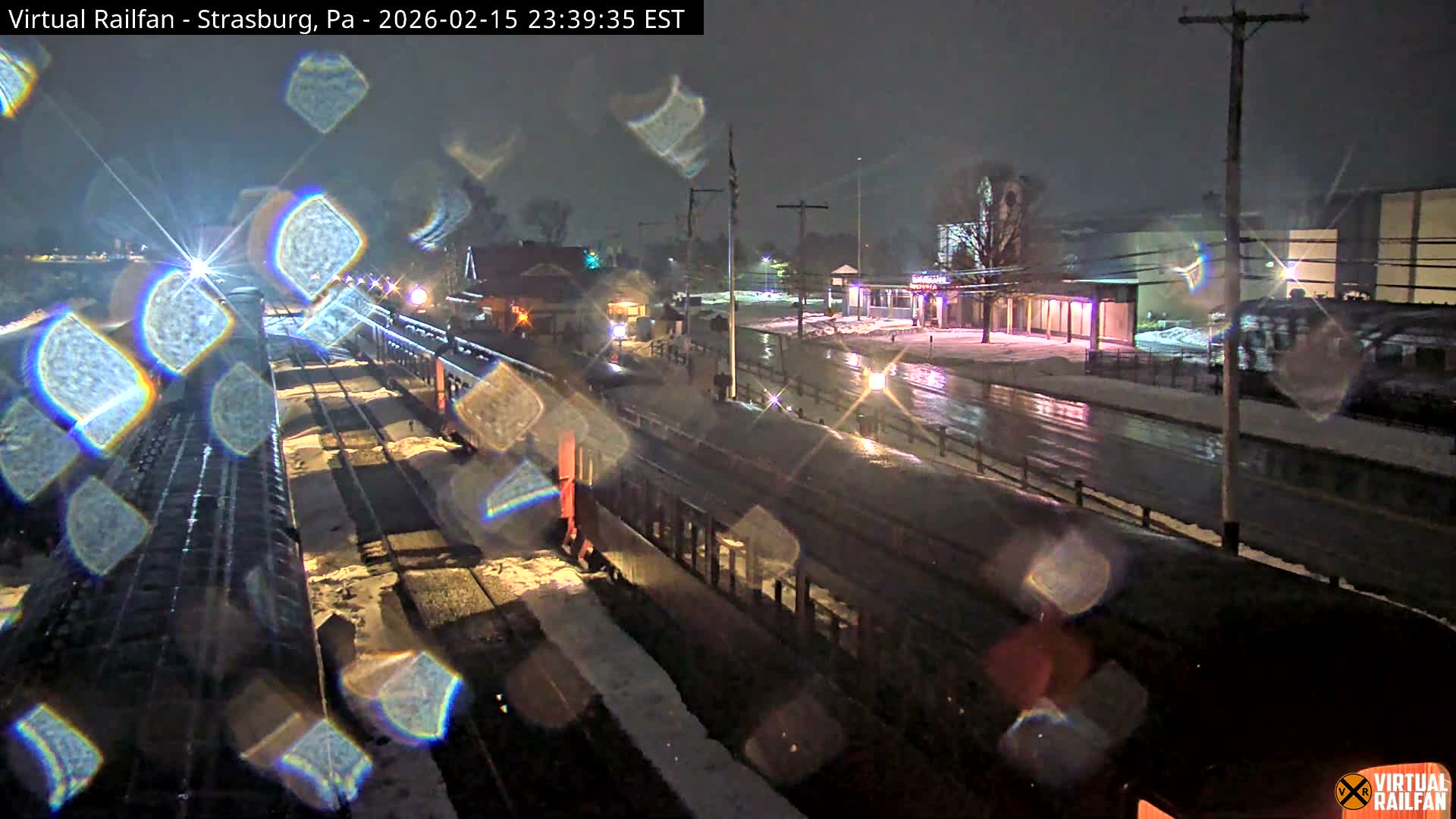 Pennsylvania, Strasburg Railroad Station & Railroad Museum of Museum Pennsylvania PTZ Live Cam - Strasburg, Lancaster, Pennsylvania, USA