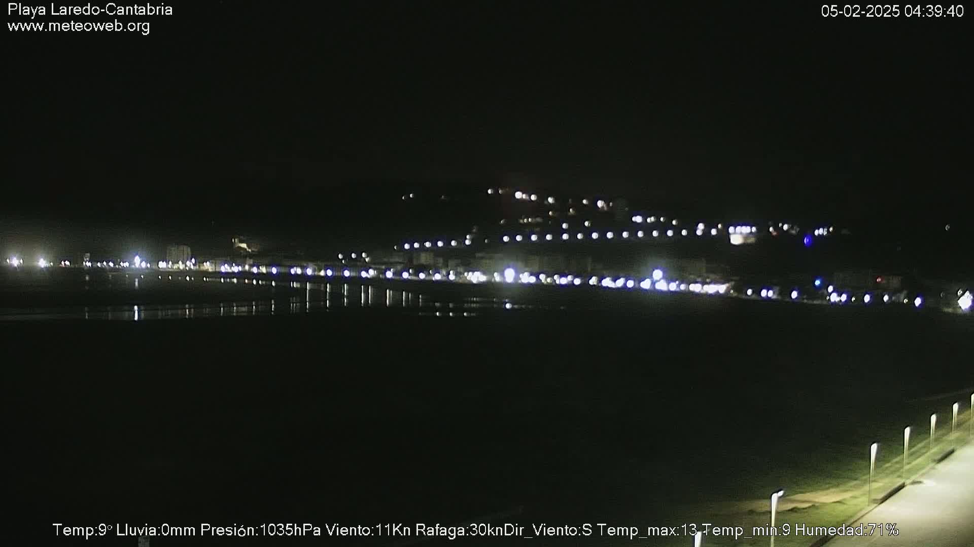 Playa de Laredo Beach Live Cam - Costa Oriental, Cantabria, Spain