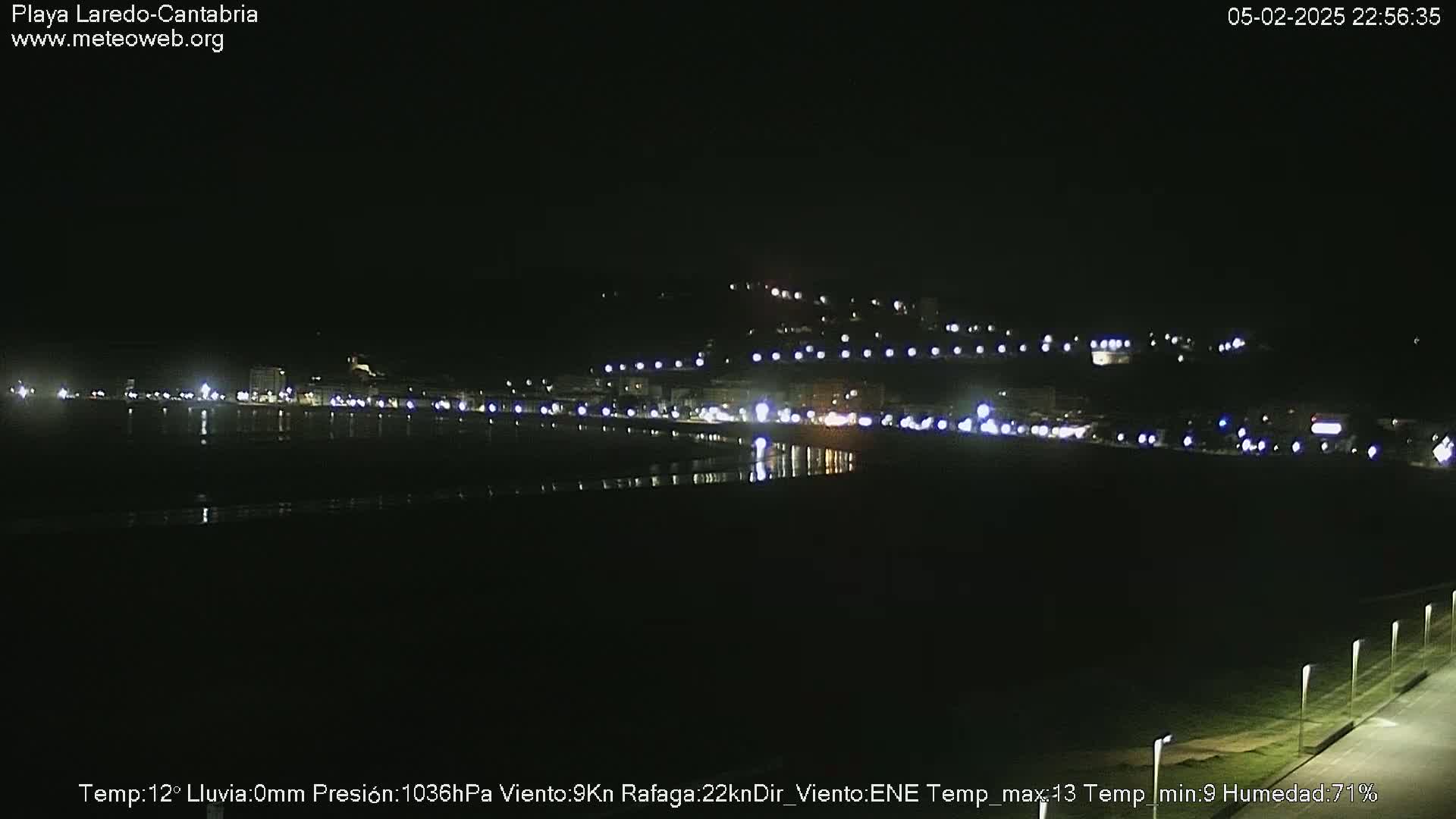 Playa de Laredo Beach Live Cam - Costa Oriental, Cantabria, Spain