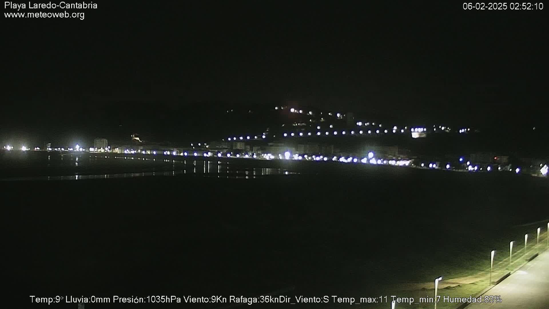 Playa de Laredo Beach Live Cam - Costa Oriental, Cantabria, Spain