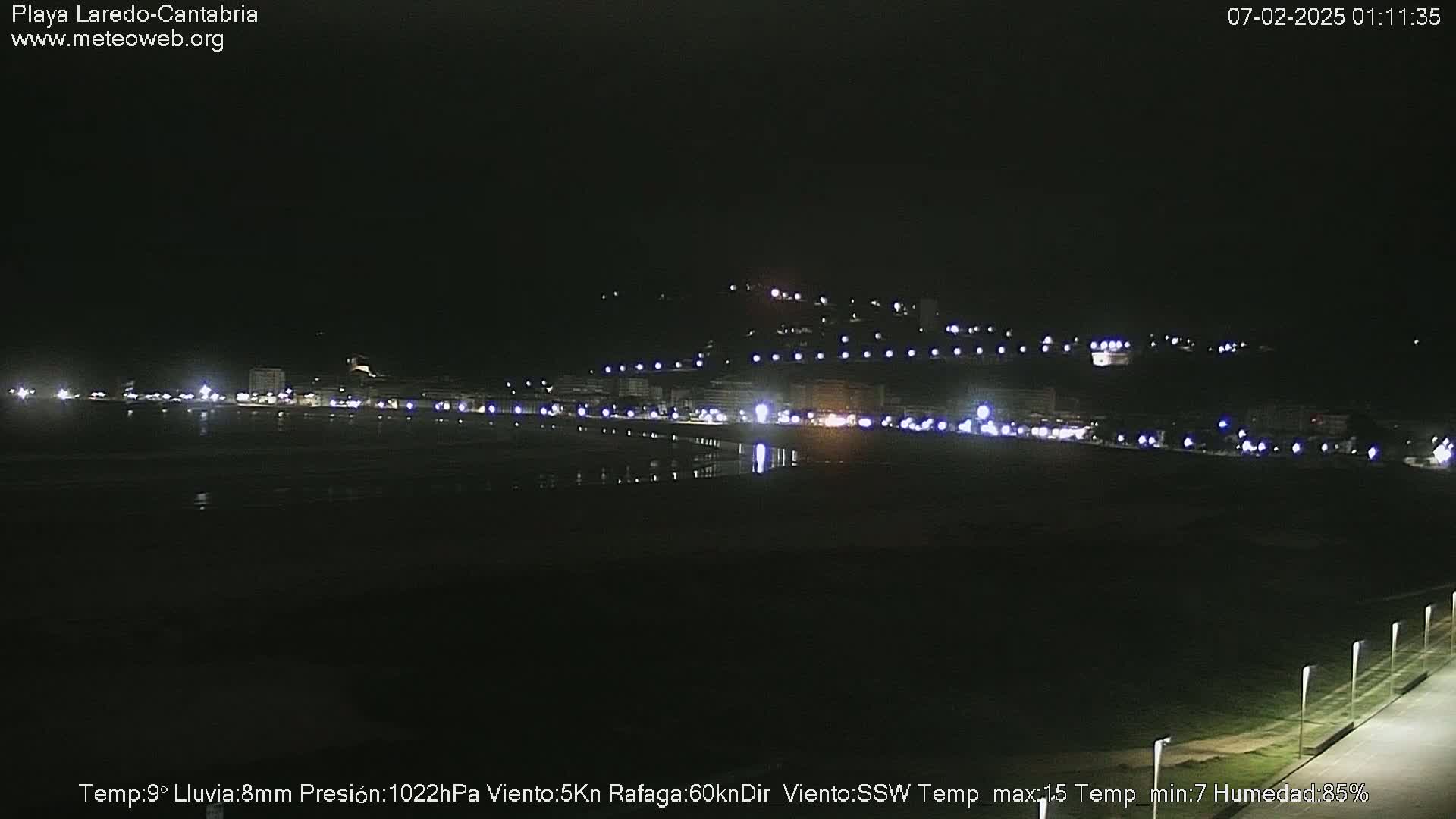 Playa de Laredo Beach Live Cam - Costa Oriental, Cantabria, Spain