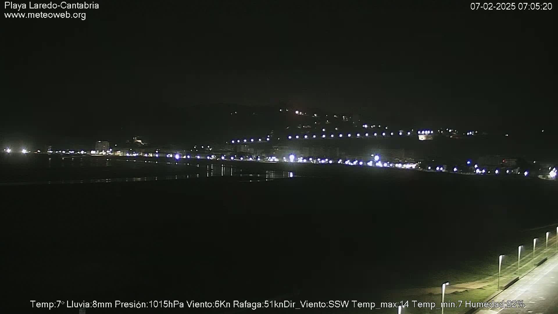 Playa de Laredo Beach Live Cam - Costa Oriental, Cantabria, Spain