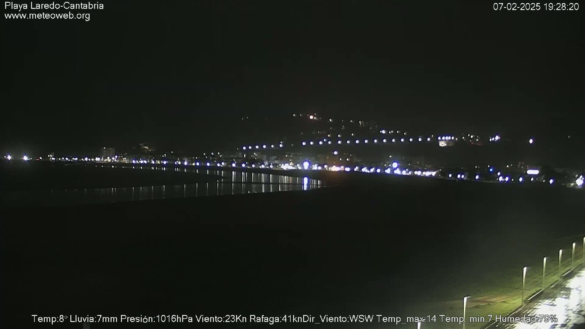 Playa de Laredo Beach Live Cam - Costa Oriental, Cantabria, Spain