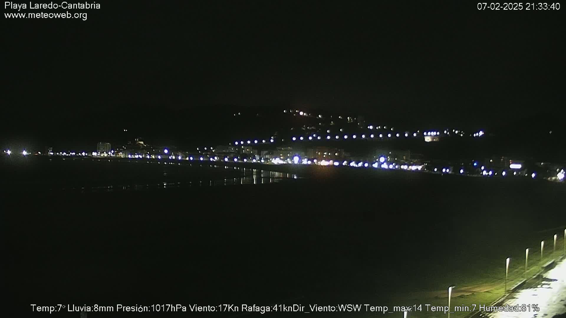 Playa de Laredo Beach Live Cam - Costa Oriental, Cantabria, Spain