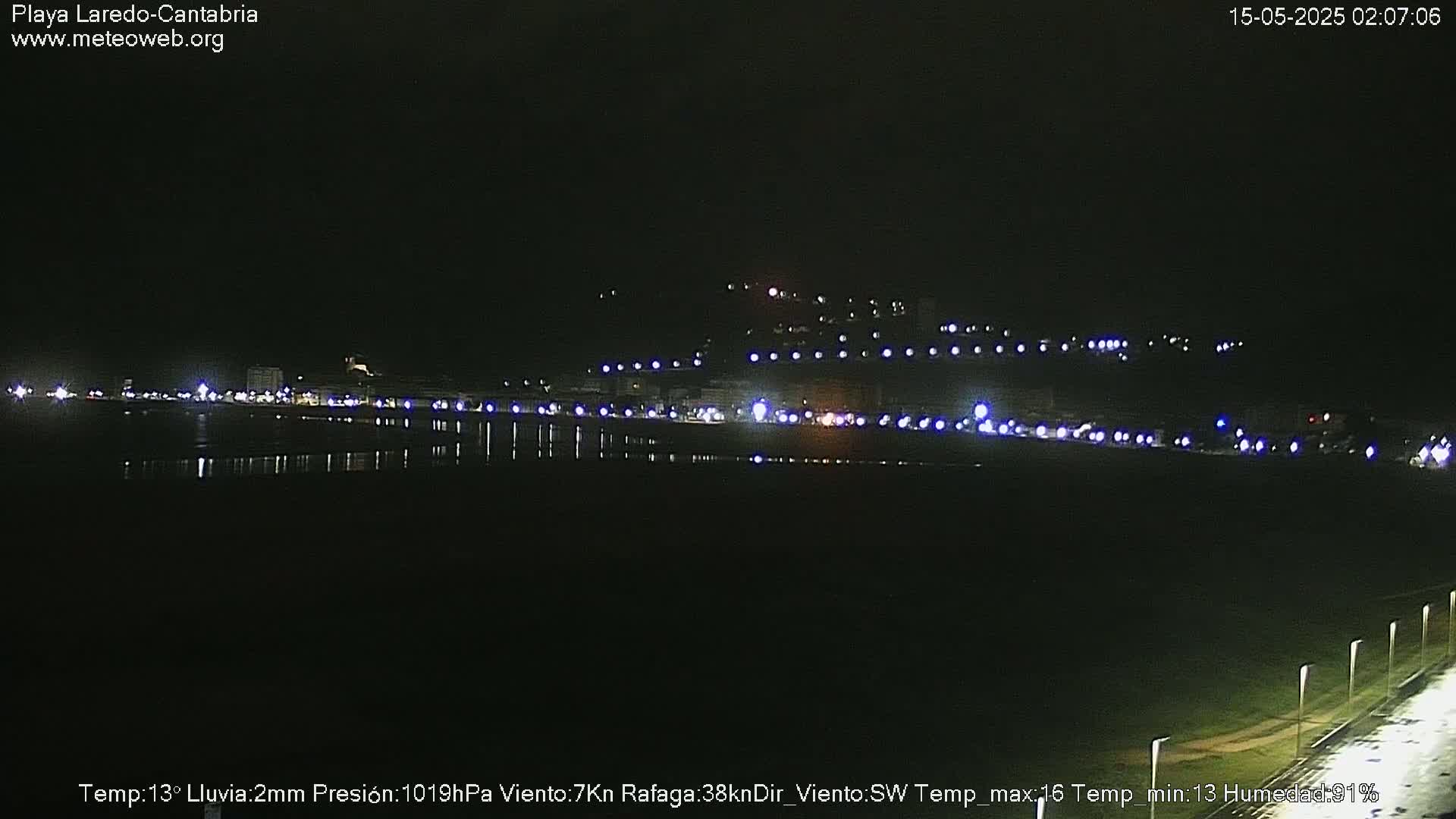 Playa de Laredo Beach Live Cam - Costa Oriental, Cantabria, Spain