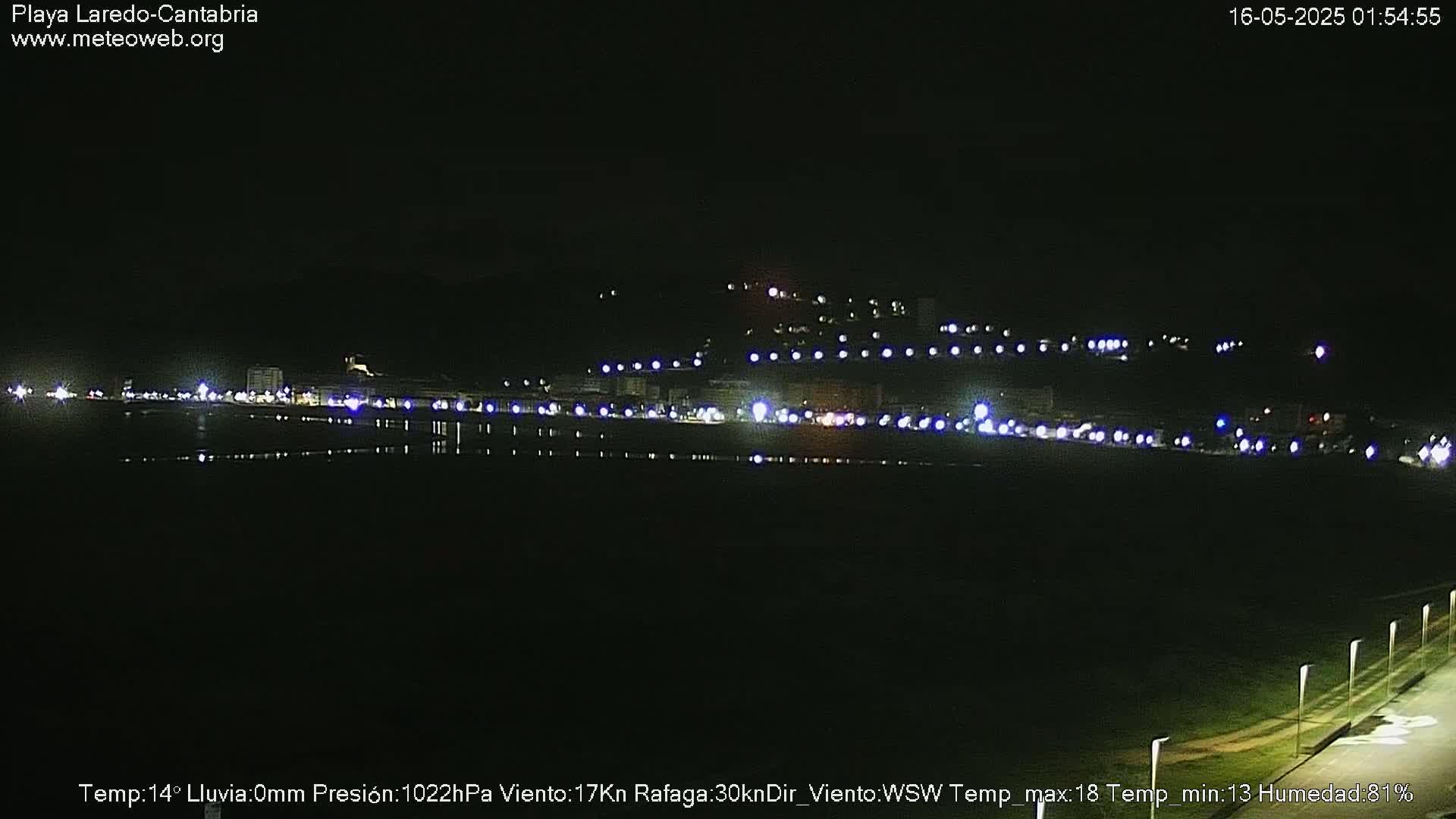 Playa de Laredo Beach Live Cam - Costa Oriental, Cantabria, Spain