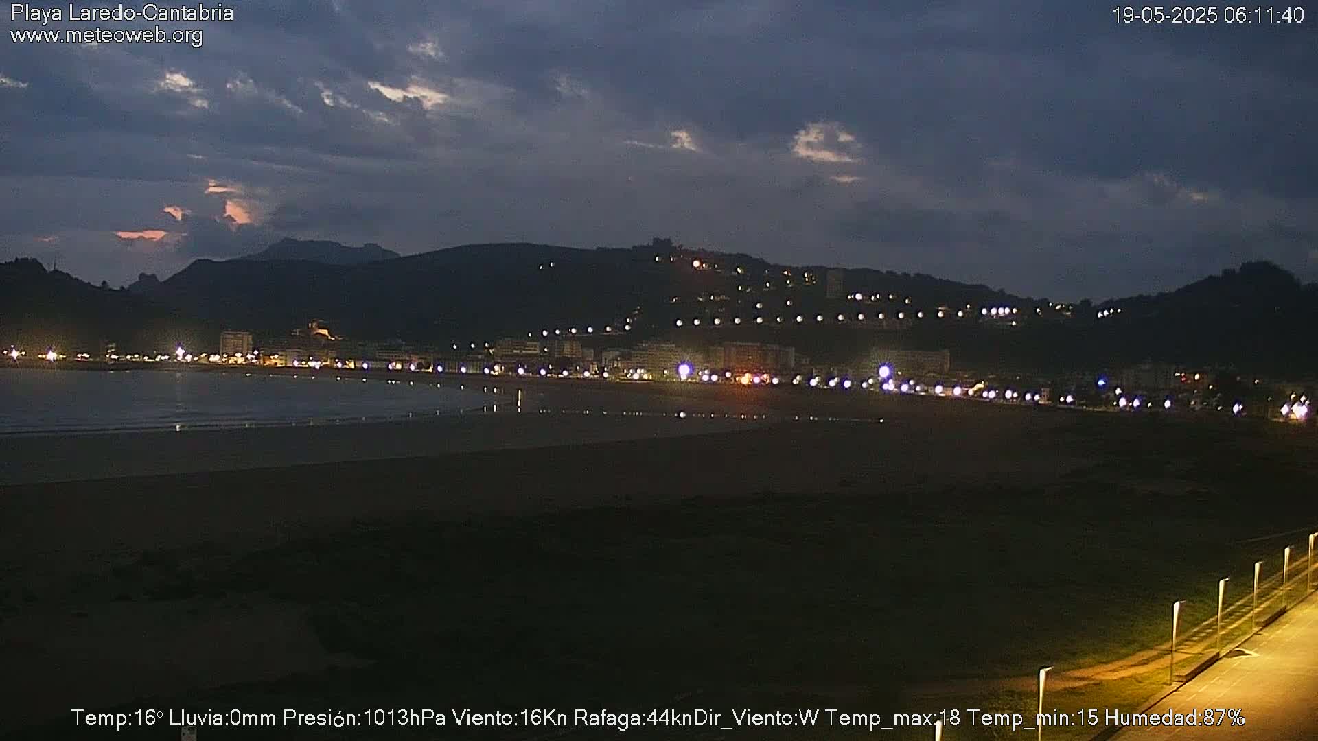 Playa de Laredo Beach Live Cam - Costa Oriental, Cantabria, Spain