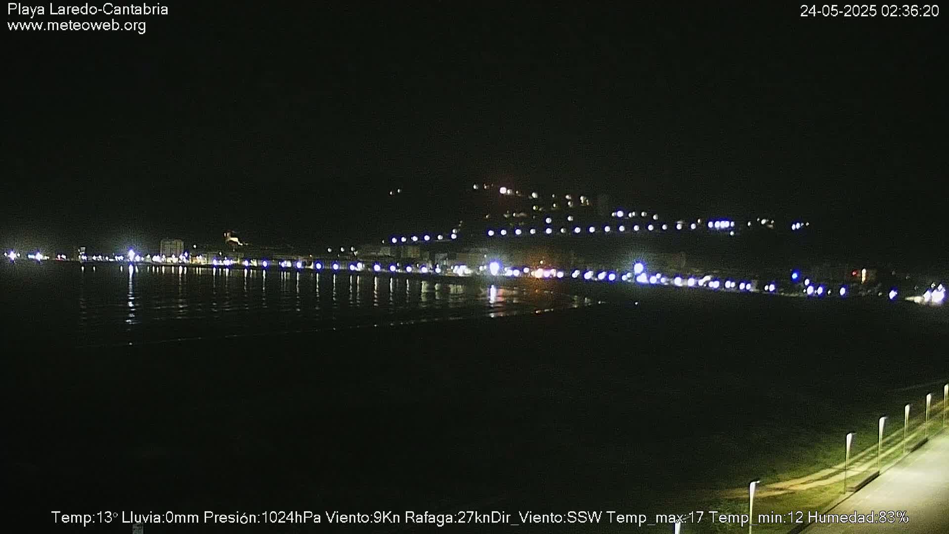 Playa de Laredo Beach Live Cam - Costa Oriental, Cantabria, Spain