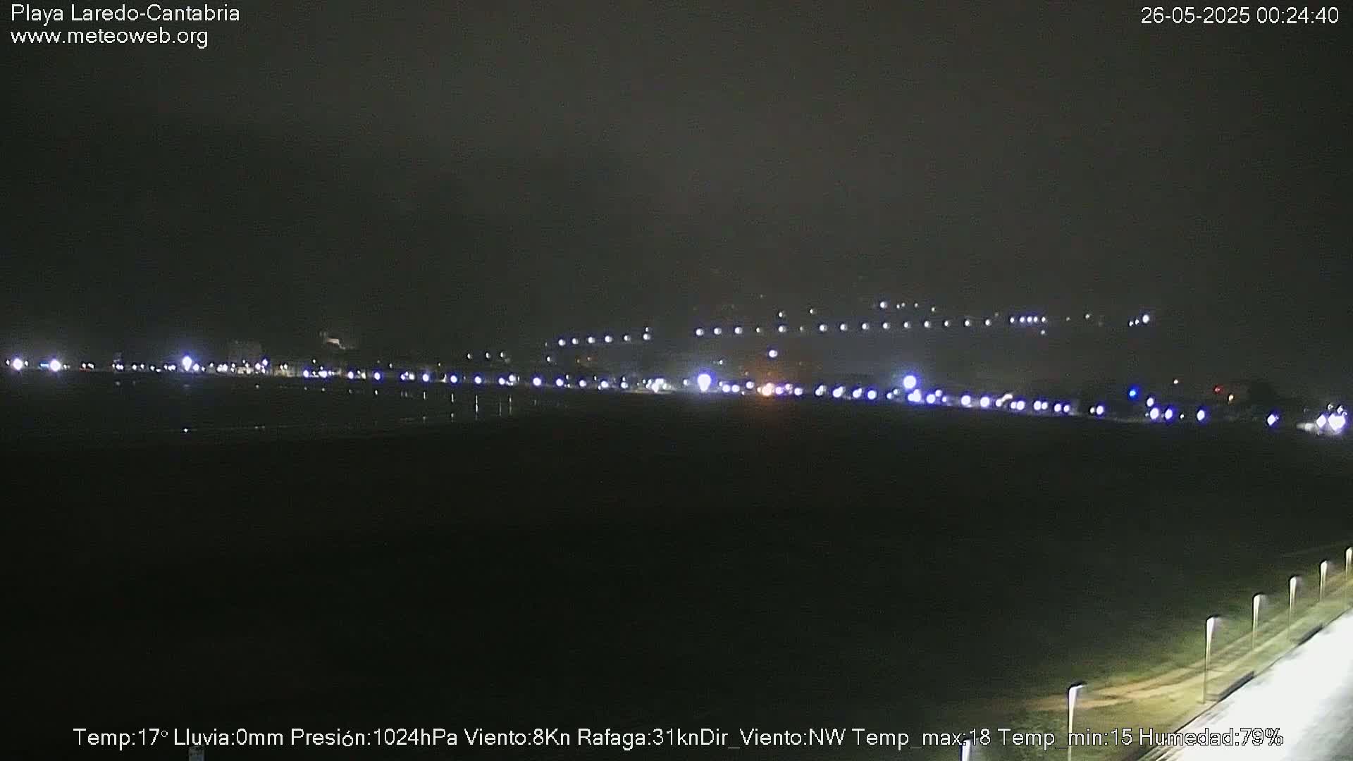 Playa de Laredo Beach Live Cam - Costa Oriental, Cantabria, Spain