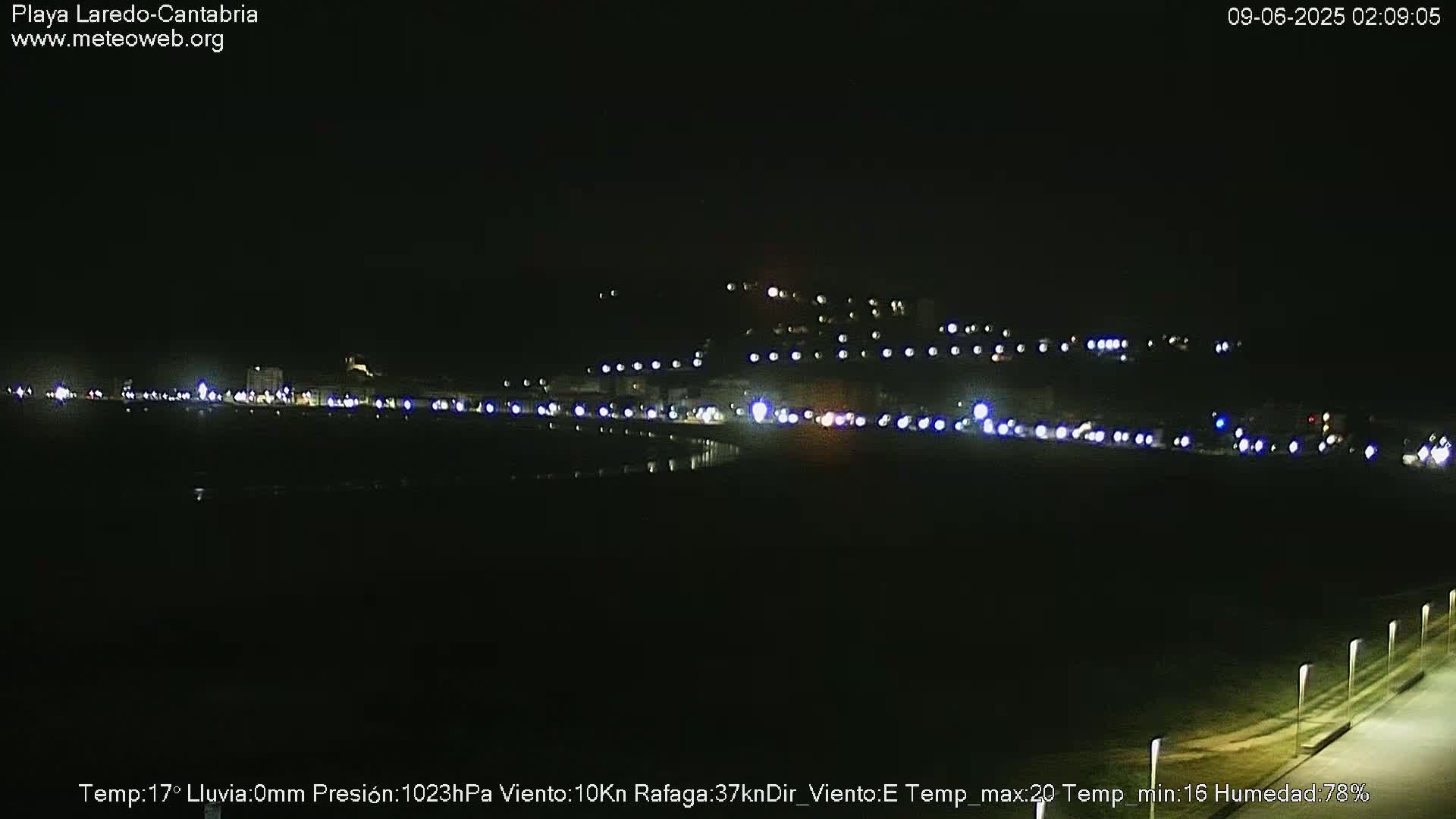 Playa de Laredo Beach Live Cam - Costa Oriental, Cantabria, Spain