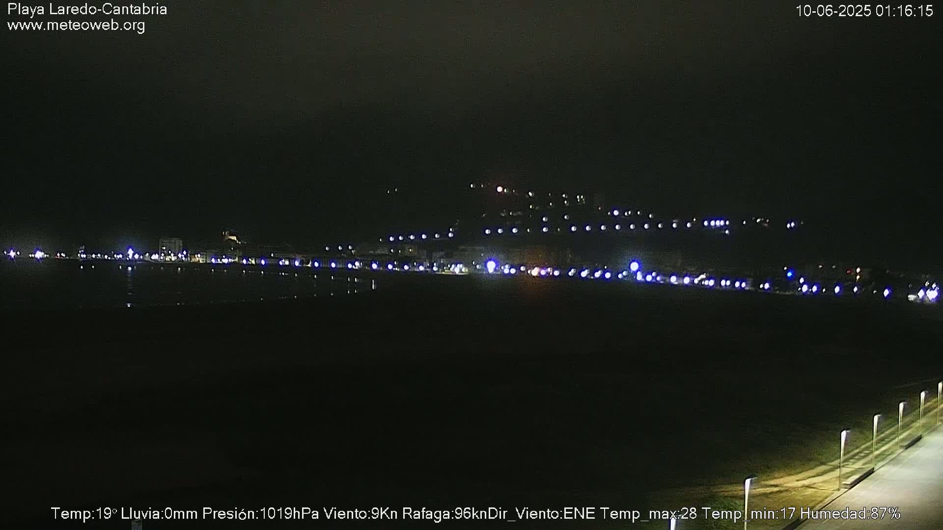 Playa de Laredo Beach Live Cam - Costa Oriental, Cantabria, Spain