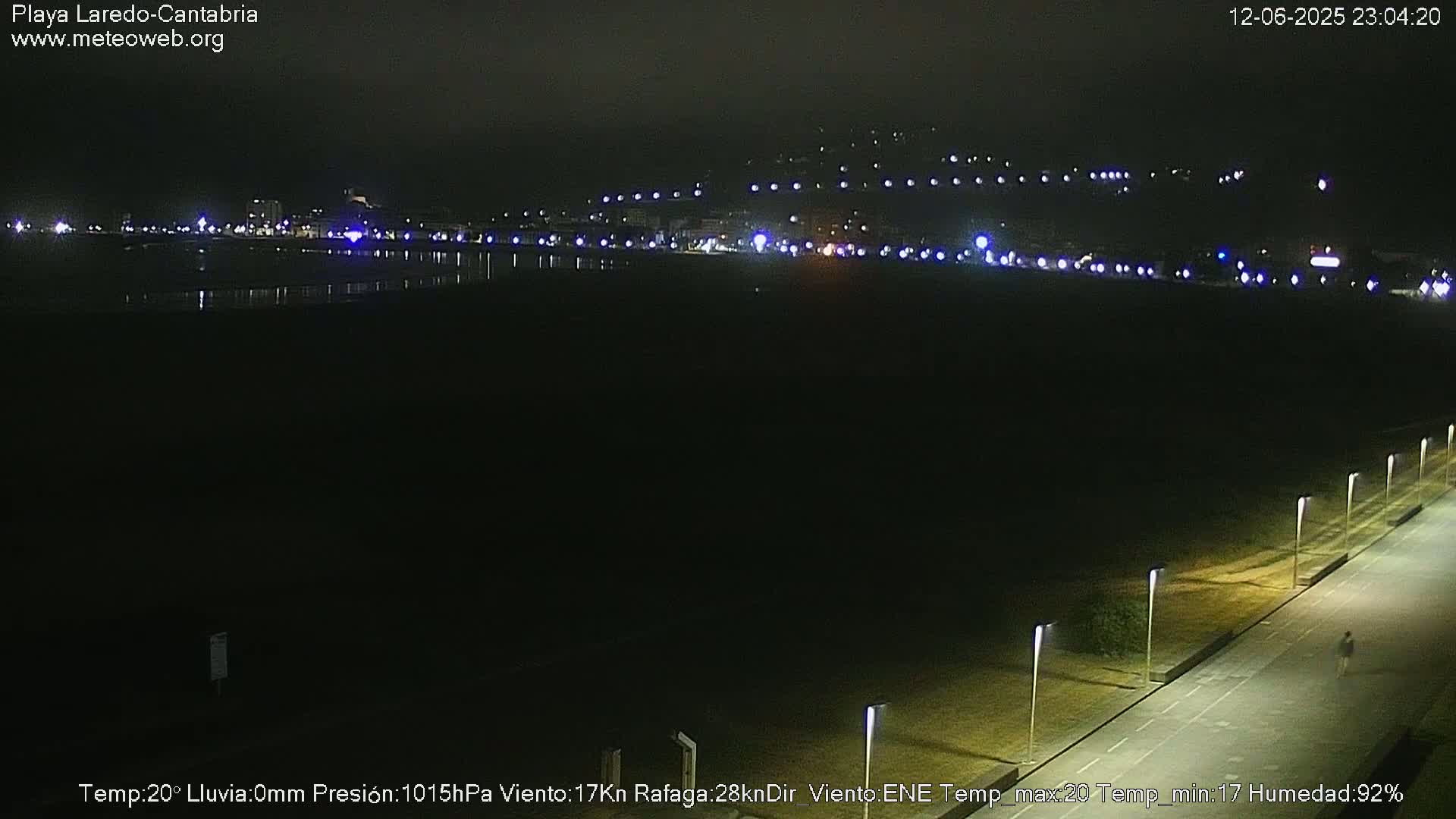 Playa de Laredo Beach Live Cam - Costa Oriental, Cantabria, Spain