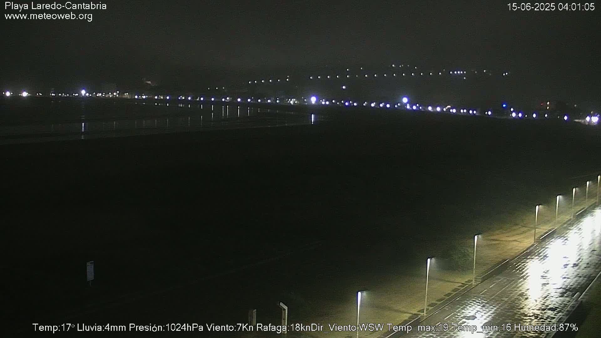 Playa de Laredo Beach Live Cam - Costa Oriental, Cantabria, Spain