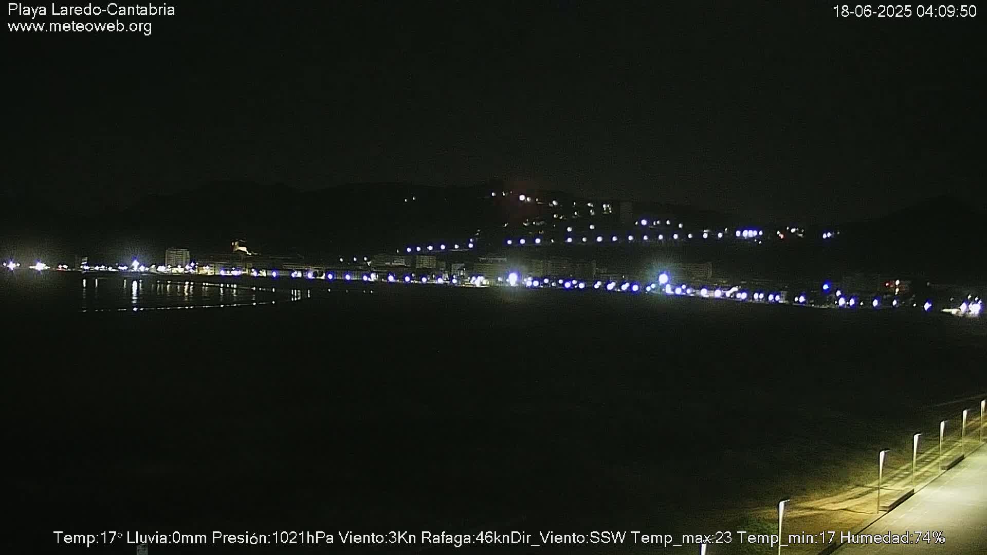 Playa de Laredo Beach Live Cam - Costa Oriental, Cantabria, Spain