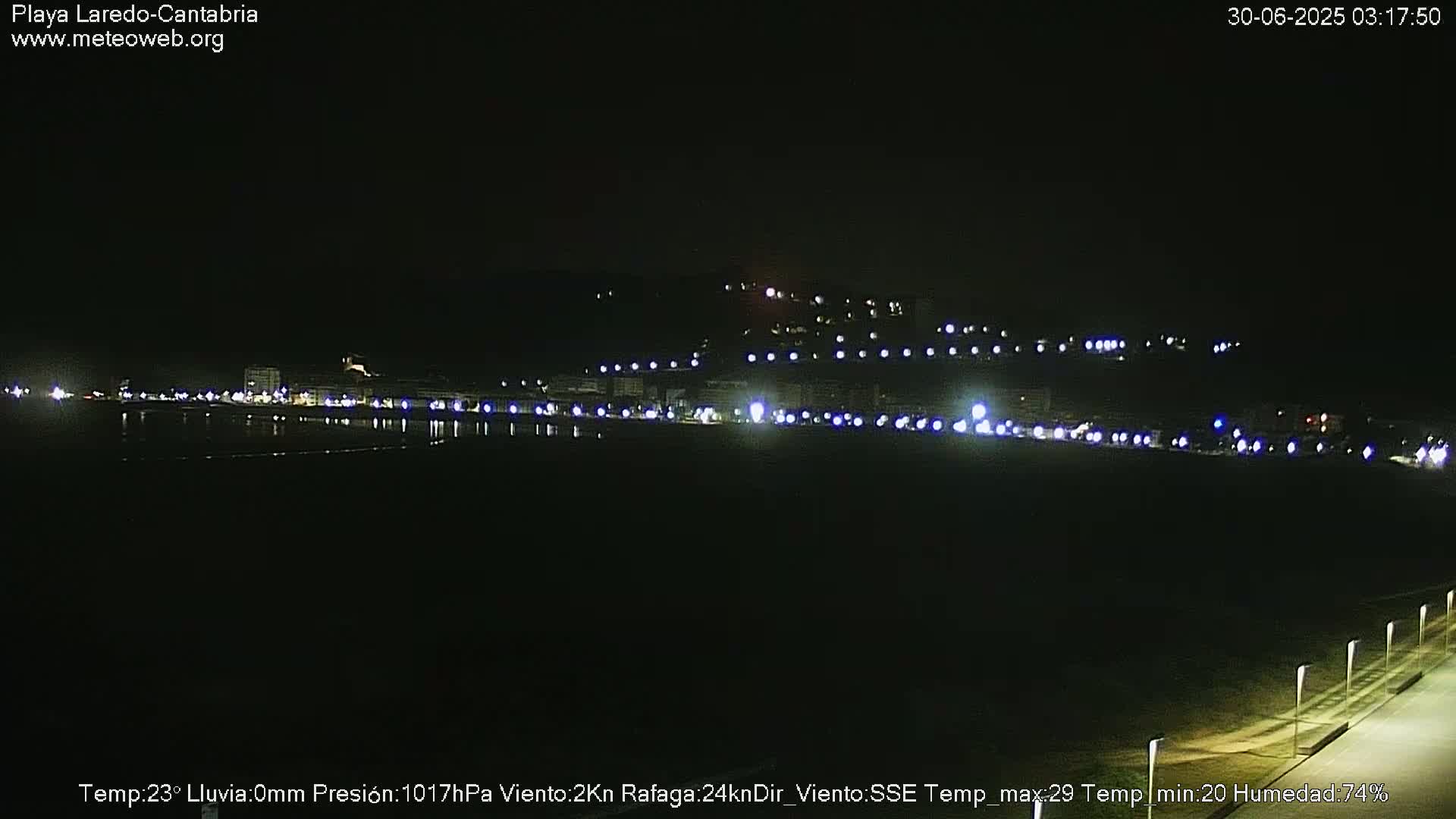 Playa de Laredo Beach Live Cam - Costa Oriental, Cantabria, Spain