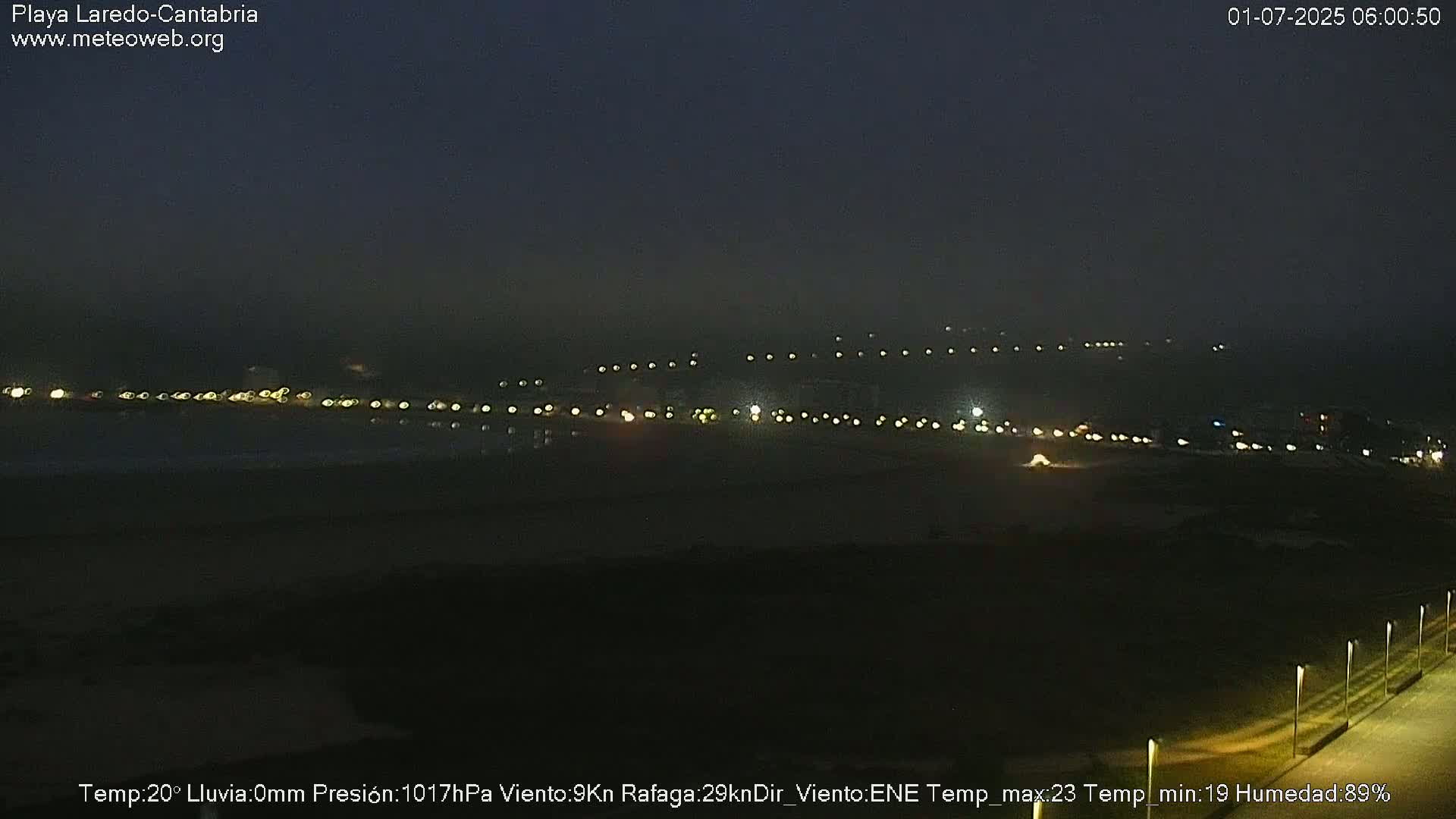 Playa de Laredo Beach Live Cam - Costa Oriental, Cantabria, Spain