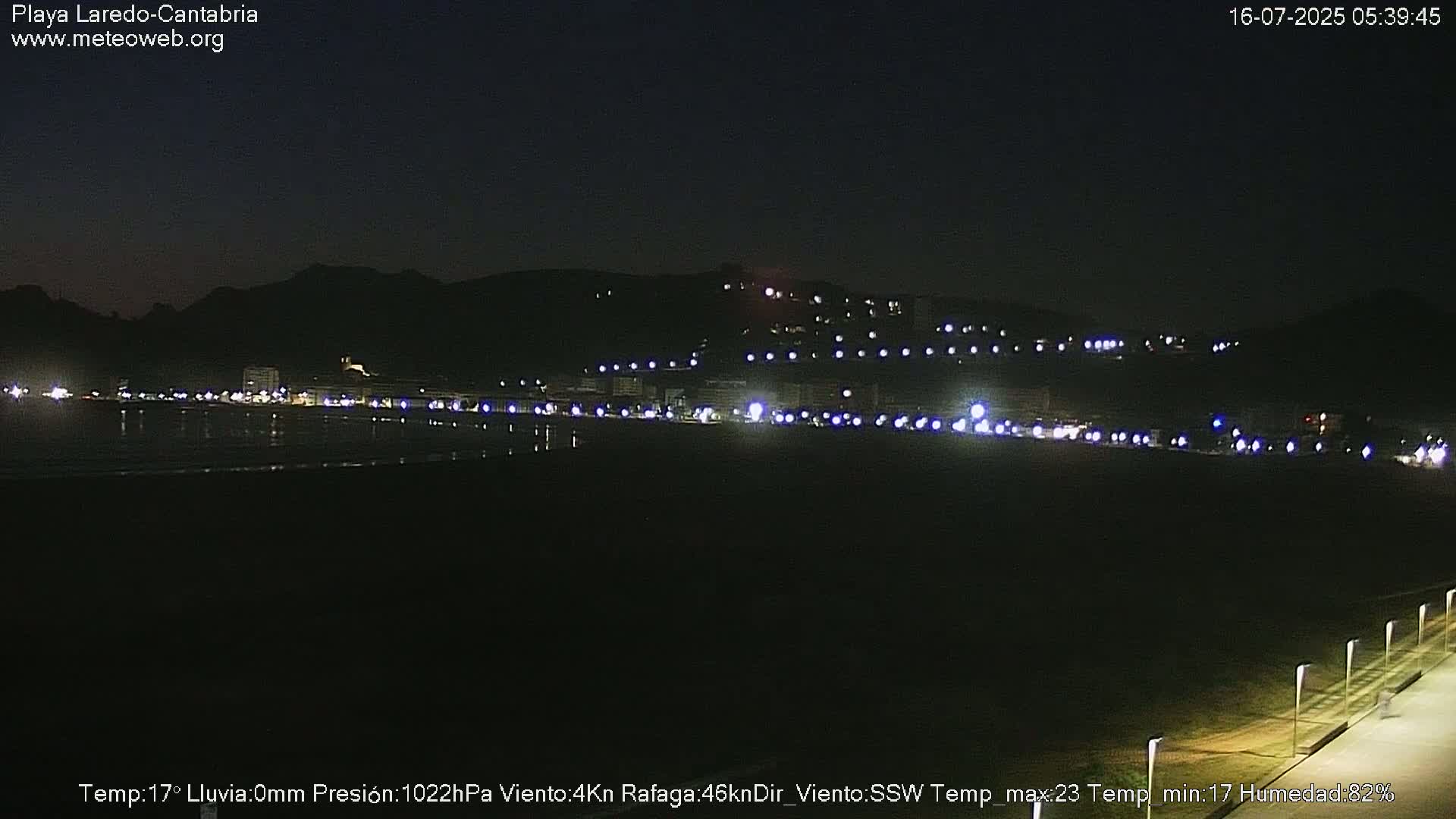 Playa de Laredo Beach Live Cam - Costa Oriental, Cantabria, Spain