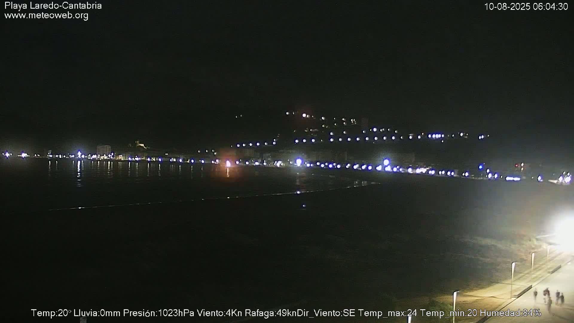 Playa de Laredo Beach Live Cam - Costa Oriental, Cantabria, Spain