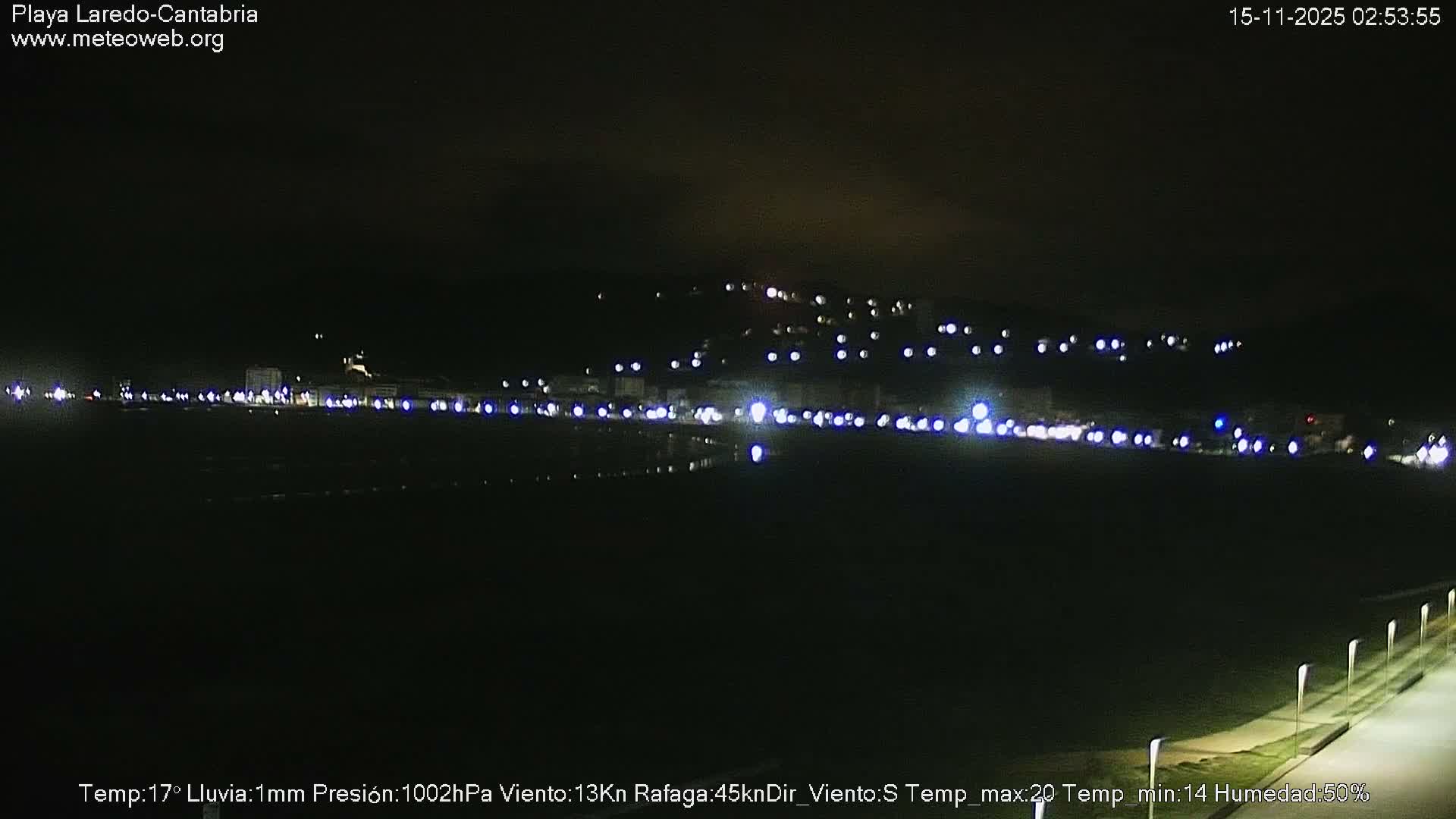 Playa de Laredo Beach Live Cam - Costa Oriental, Cantabria, Spain