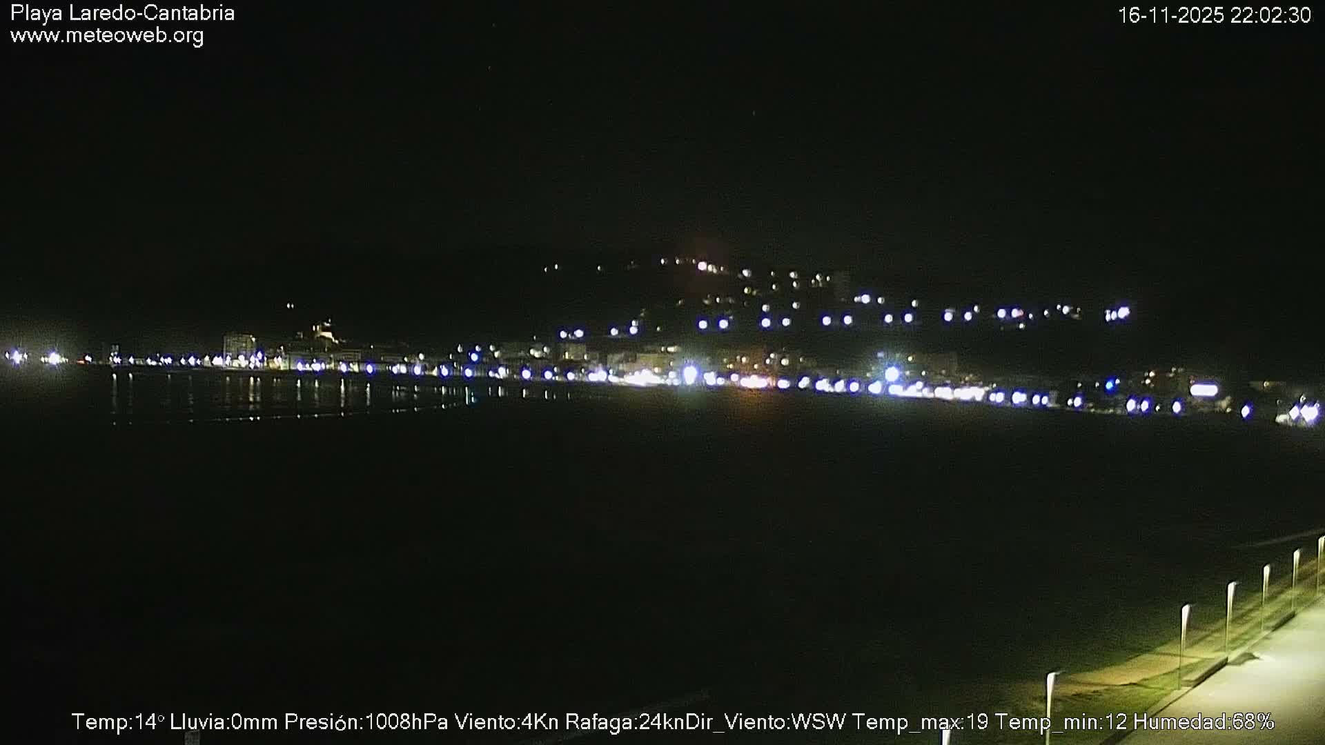 Playa de Laredo Beach Live Cam - Costa Oriental, Cantabria, Spain