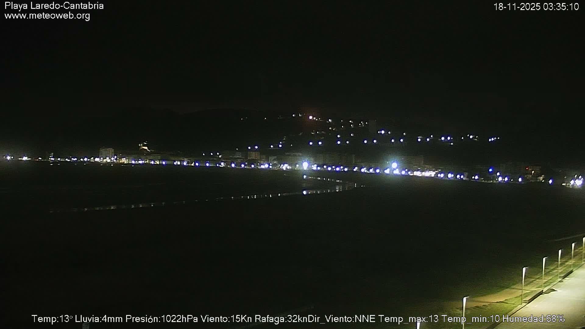 Playa de Laredo Beach Live Cam - Costa Oriental, Cantabria, Spain