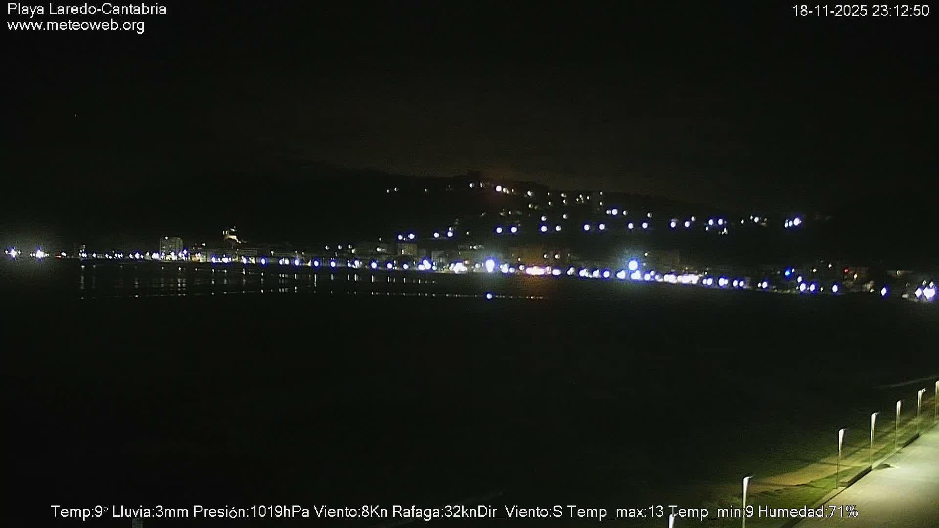 Playa de Laredo Beach Live Cam - Costa Oriental, Cantabria, Spain