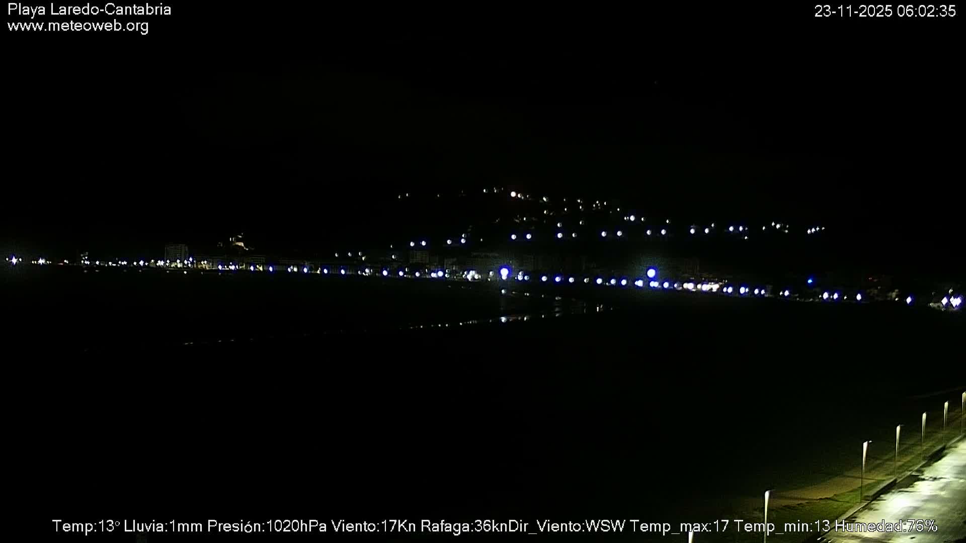 Playa de Laredo Beach Live Cam - Costa Oriental, Cantabria, Spain