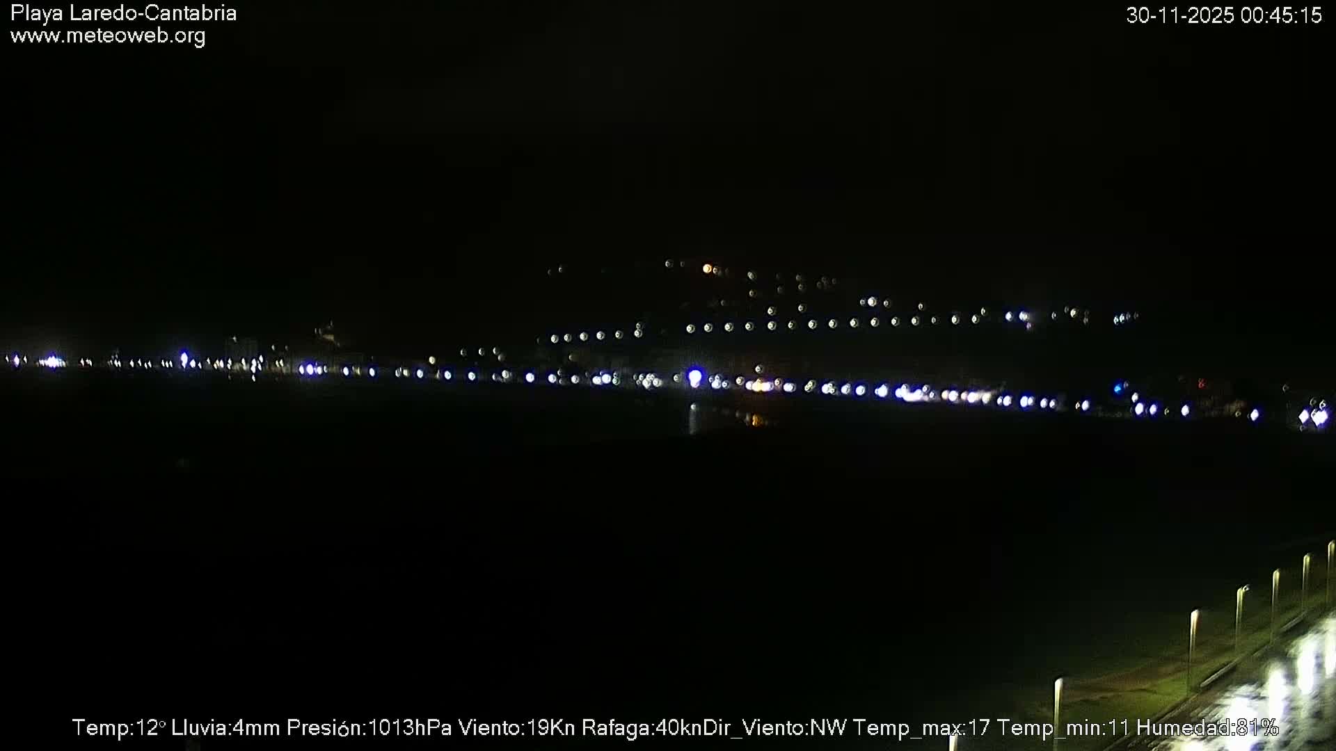 Playa de Laredo Beach Live Cam - Costa Oriental, Cantabria, Spain