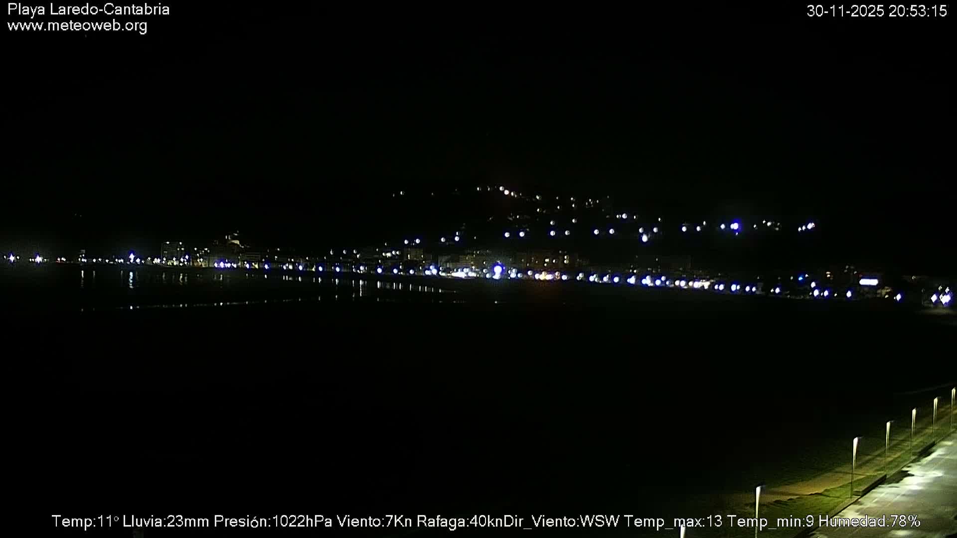 Playa de Laredo Beach Live Cam - Costa Oriental, Cantabria, Spain