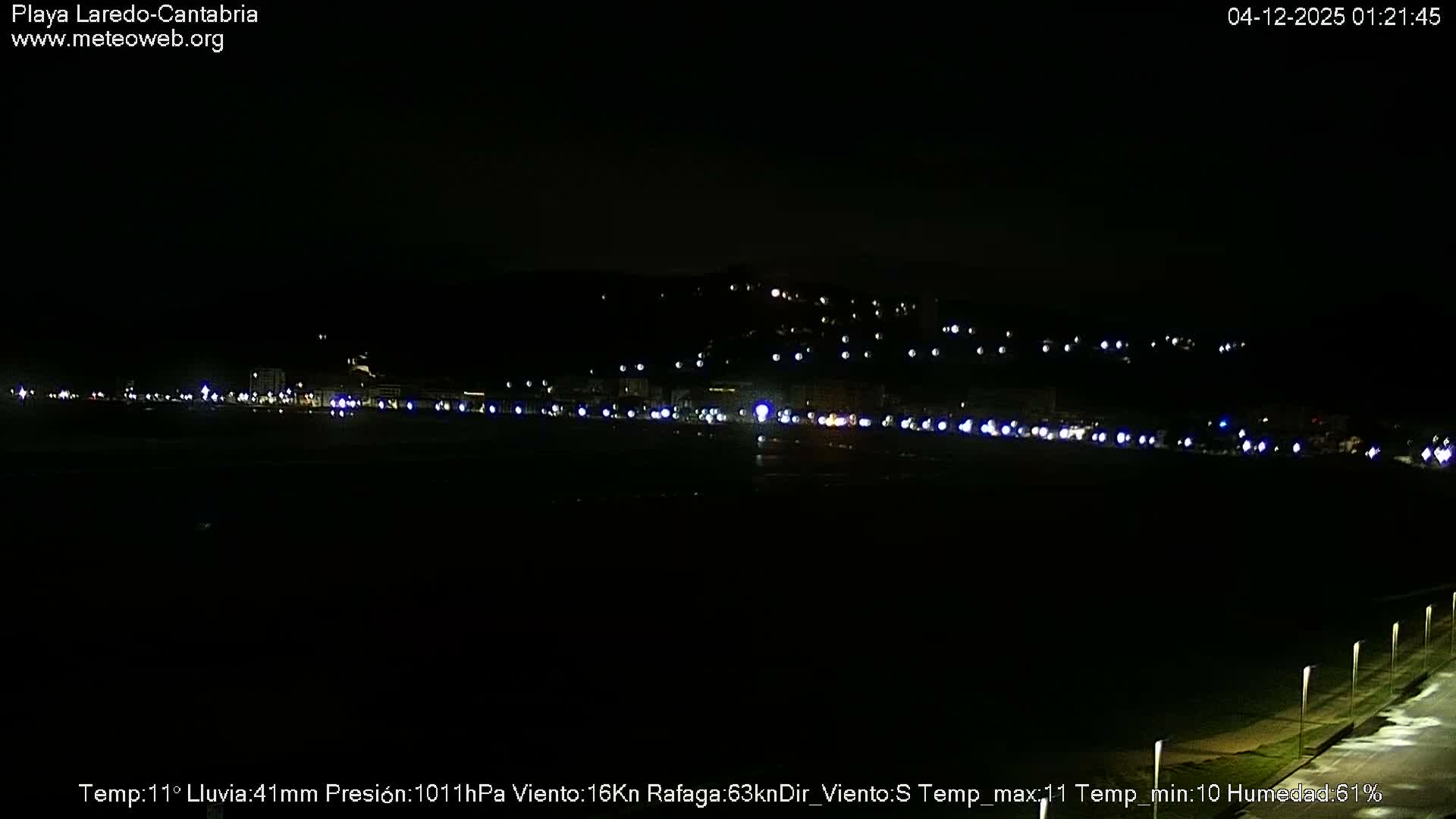 Playa de Laredo Beach Live Cam - Costa Oriental, Cantabria, Spain